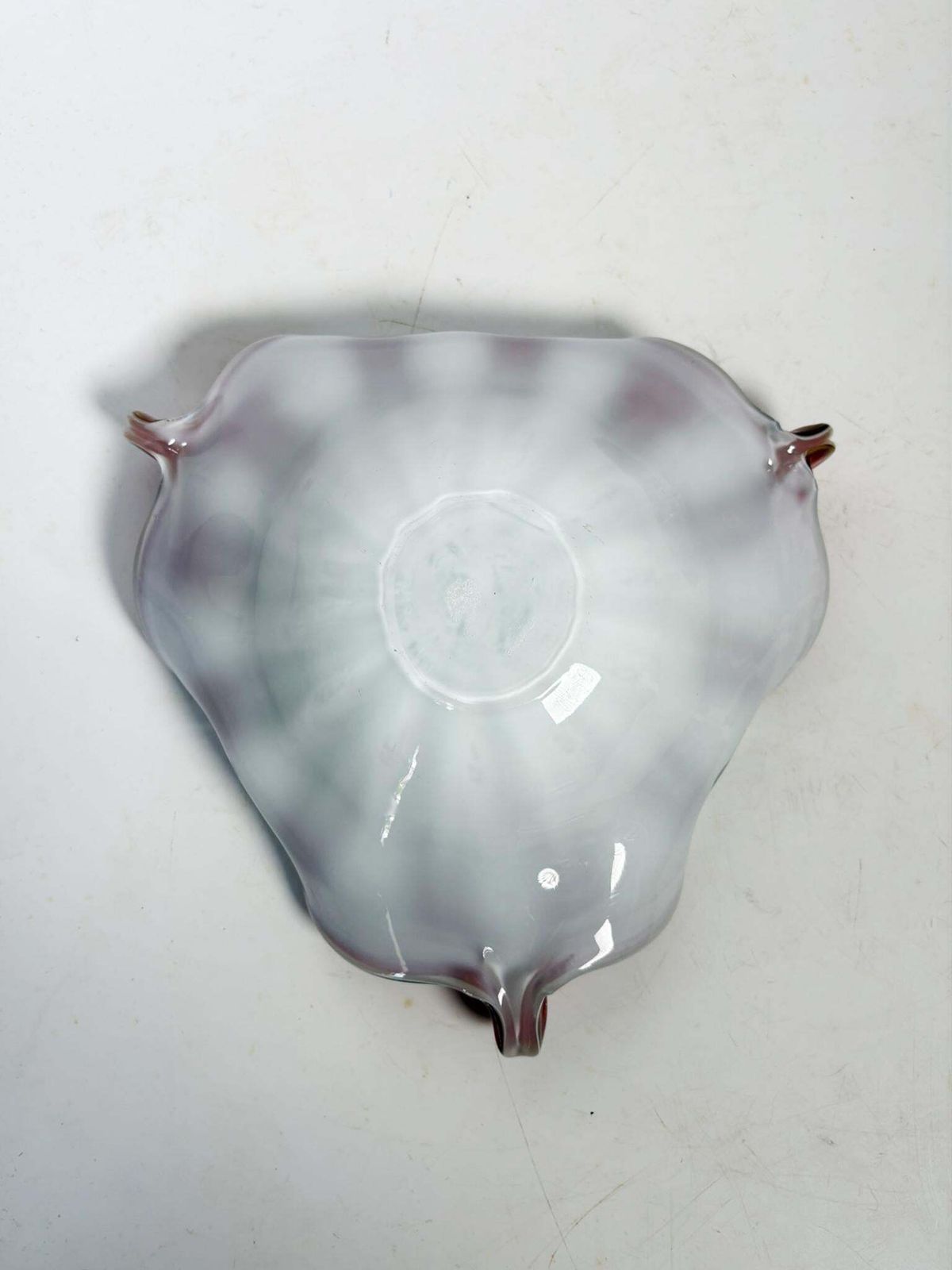 Red Italian Glass Ashtray, France, 1960 photo buy