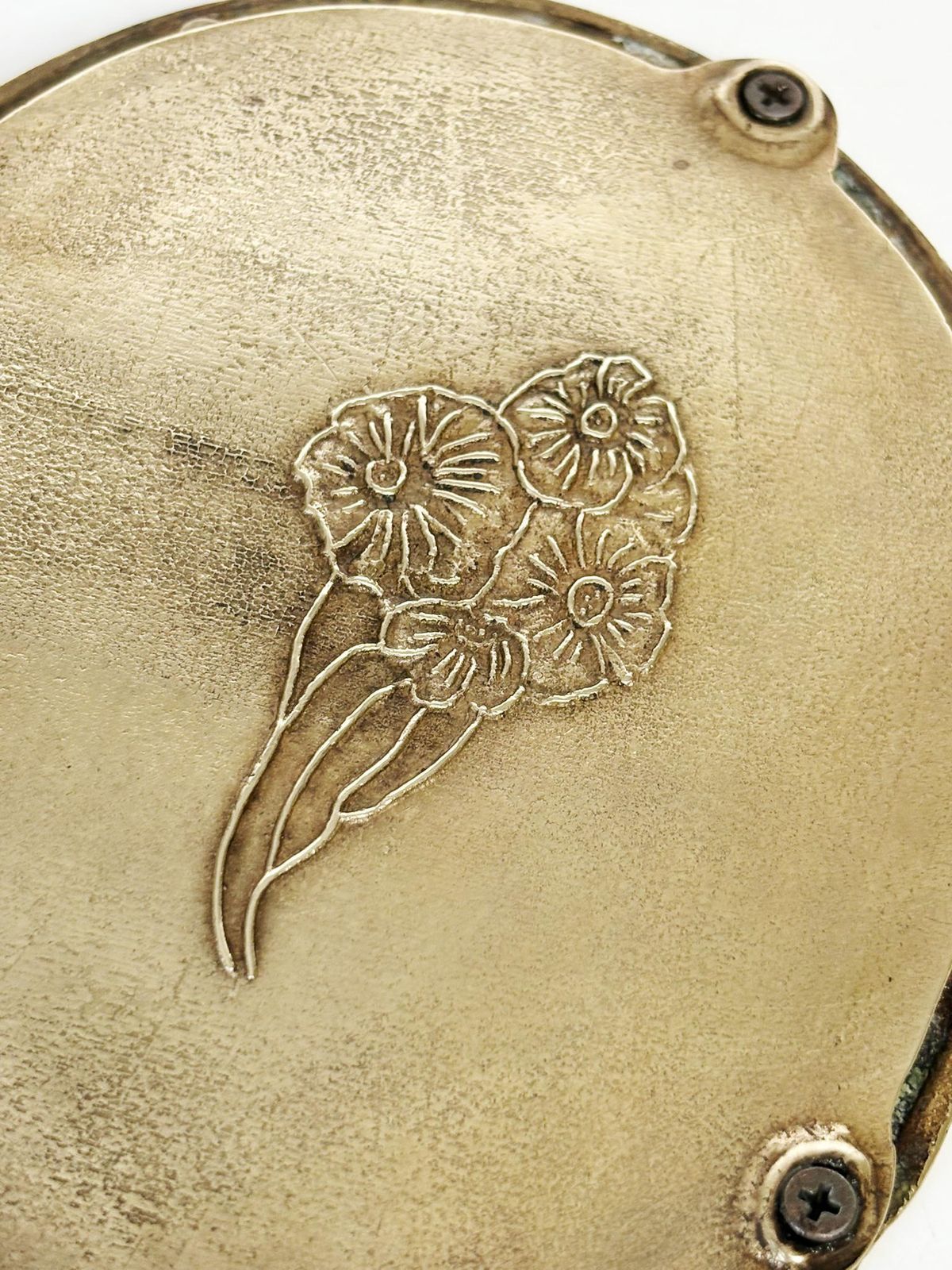 468.0 Art Deco Style Hand Mirror, 20th Century, France photo