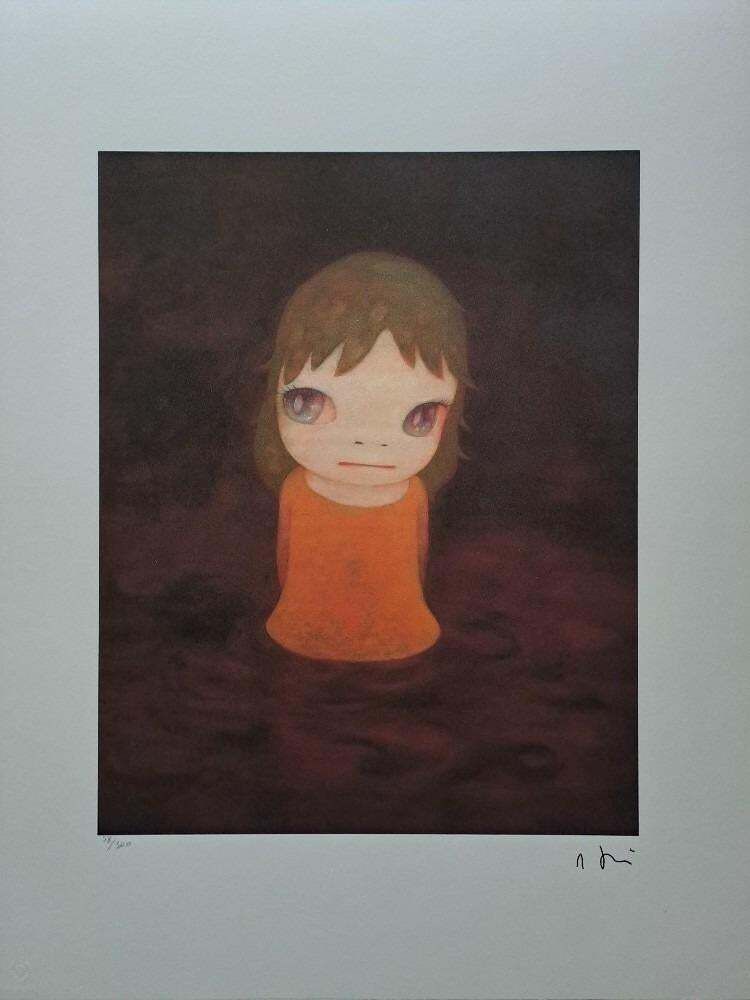 Nara Yoshitomo, After The Acid Rain (Night) , 1990s, Limited Edition Lithograph photo for sale