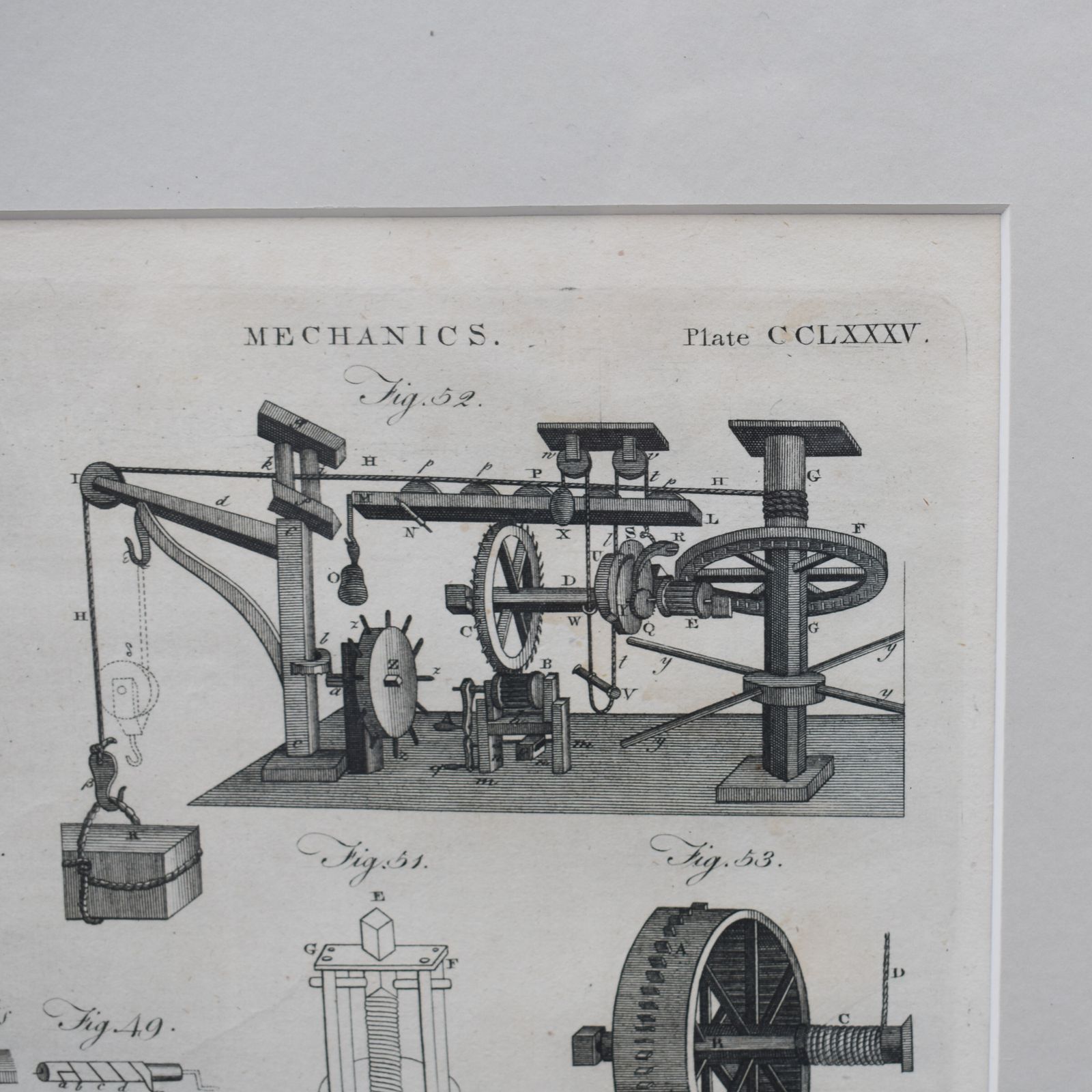 Antique 1797 Andrew Bell Mechanics Milling Black & White Engravings Plates Pair photo 195.0