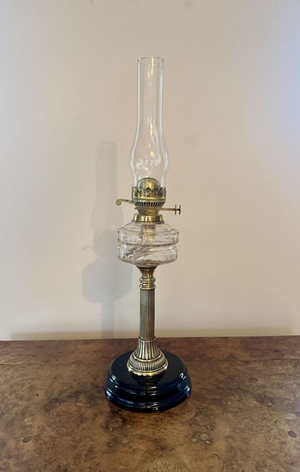 Stunning Quality Victorian Oil Lamp