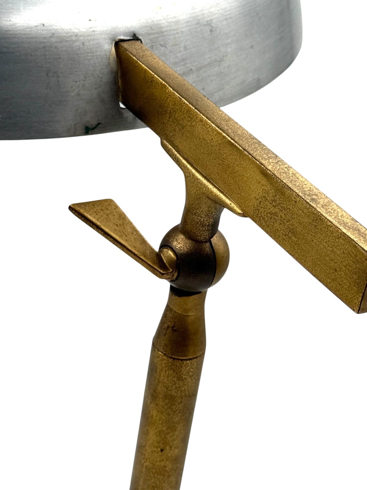 Oscar Torlasco, Brass Desk  Lamp, Prod. Lumi, Circa 1960s photo vinterior