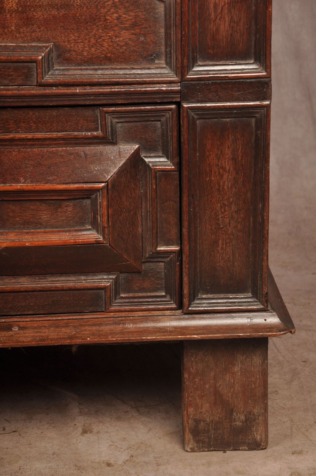photo furniture Rare Charles II Walnut & Fruitwood Chest Of Drawers