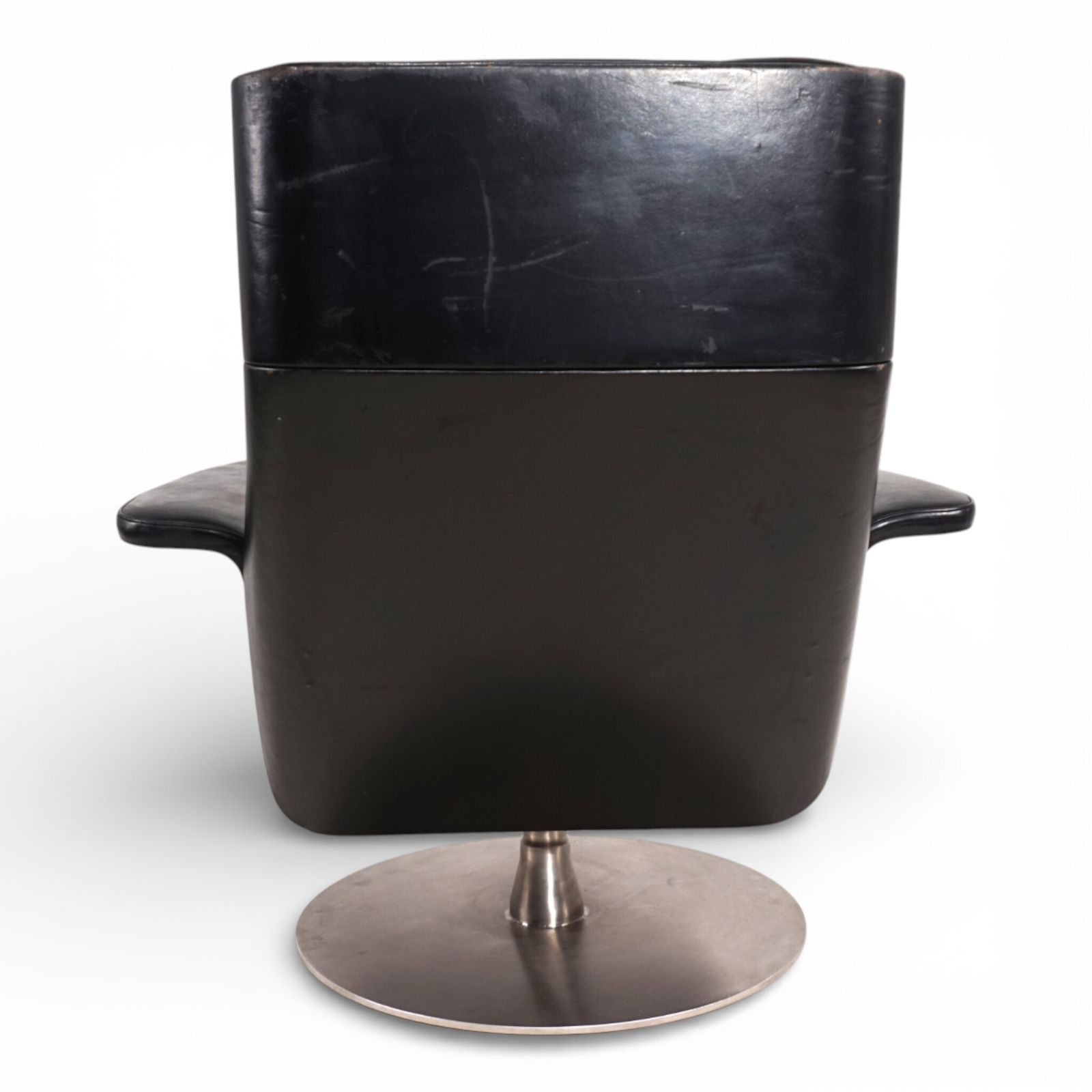 photo vinterior Kaufeld Siesta 62 Leather Lounge Chair By Jacques Brule, 1960