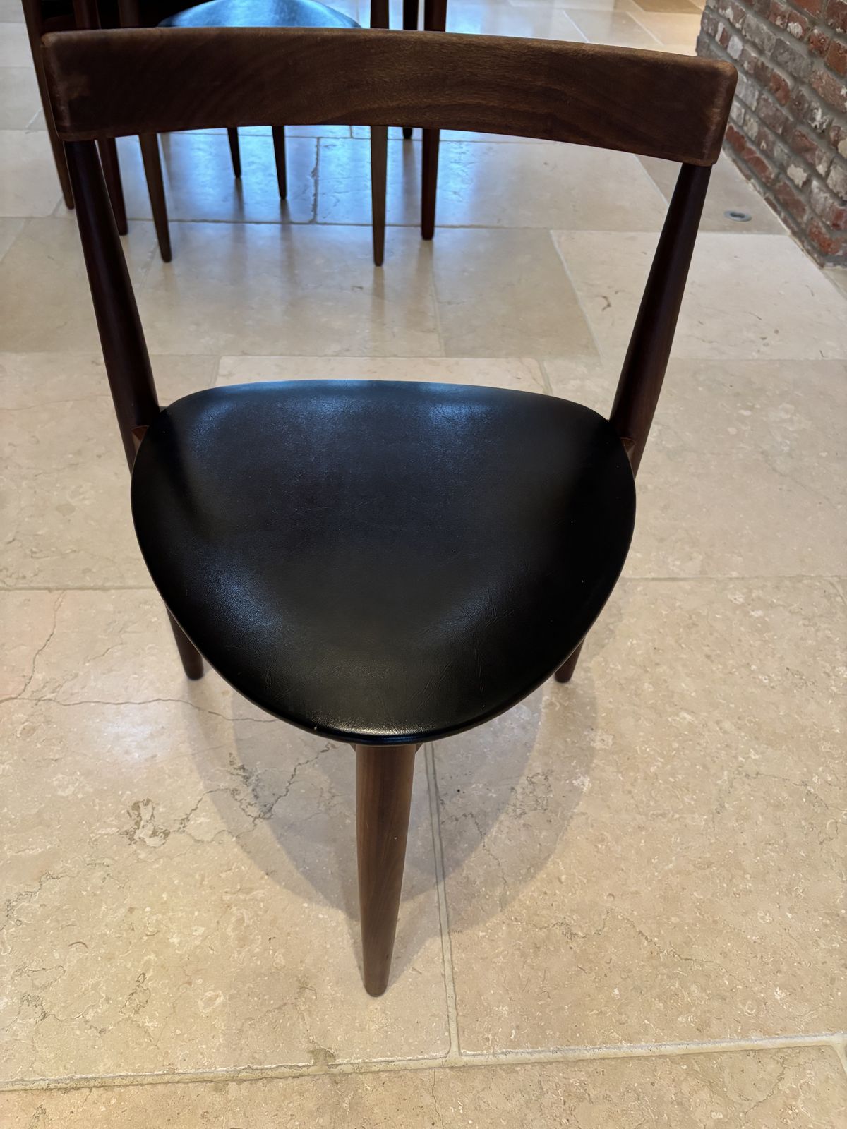 photo buy Teak Extending Dining Table & 4 Chairs Frem Røjle By Hans Olsen