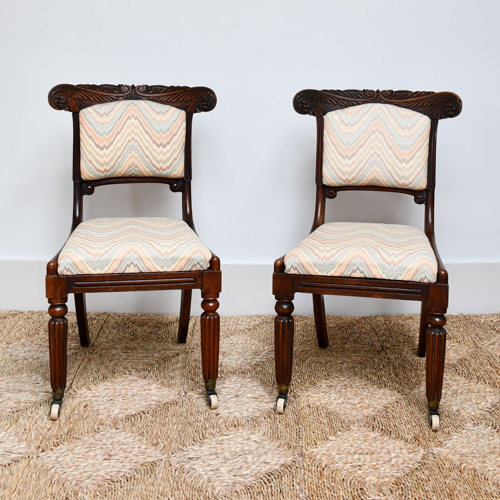 A Pair Of Early 19th Century   Side Chairs photo for sale
