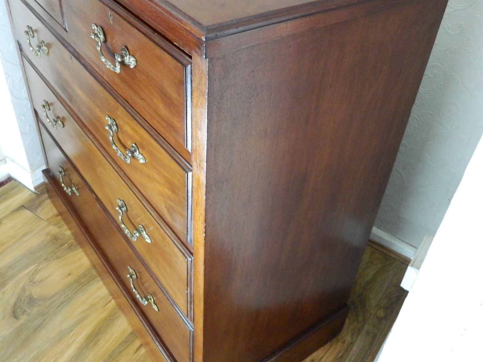 photo vinterior Warings & Gillow Mahogany Chest Of Drawers