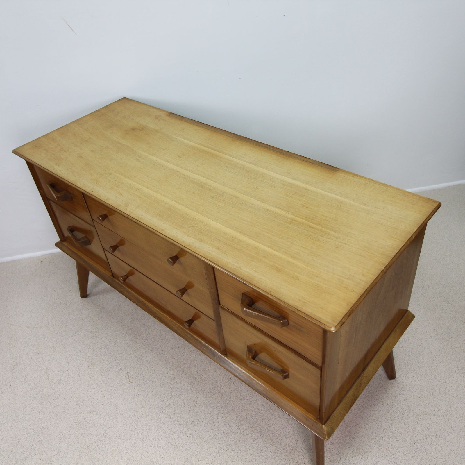 395.0 A Mid Century Alfred Cox Sideboard photo