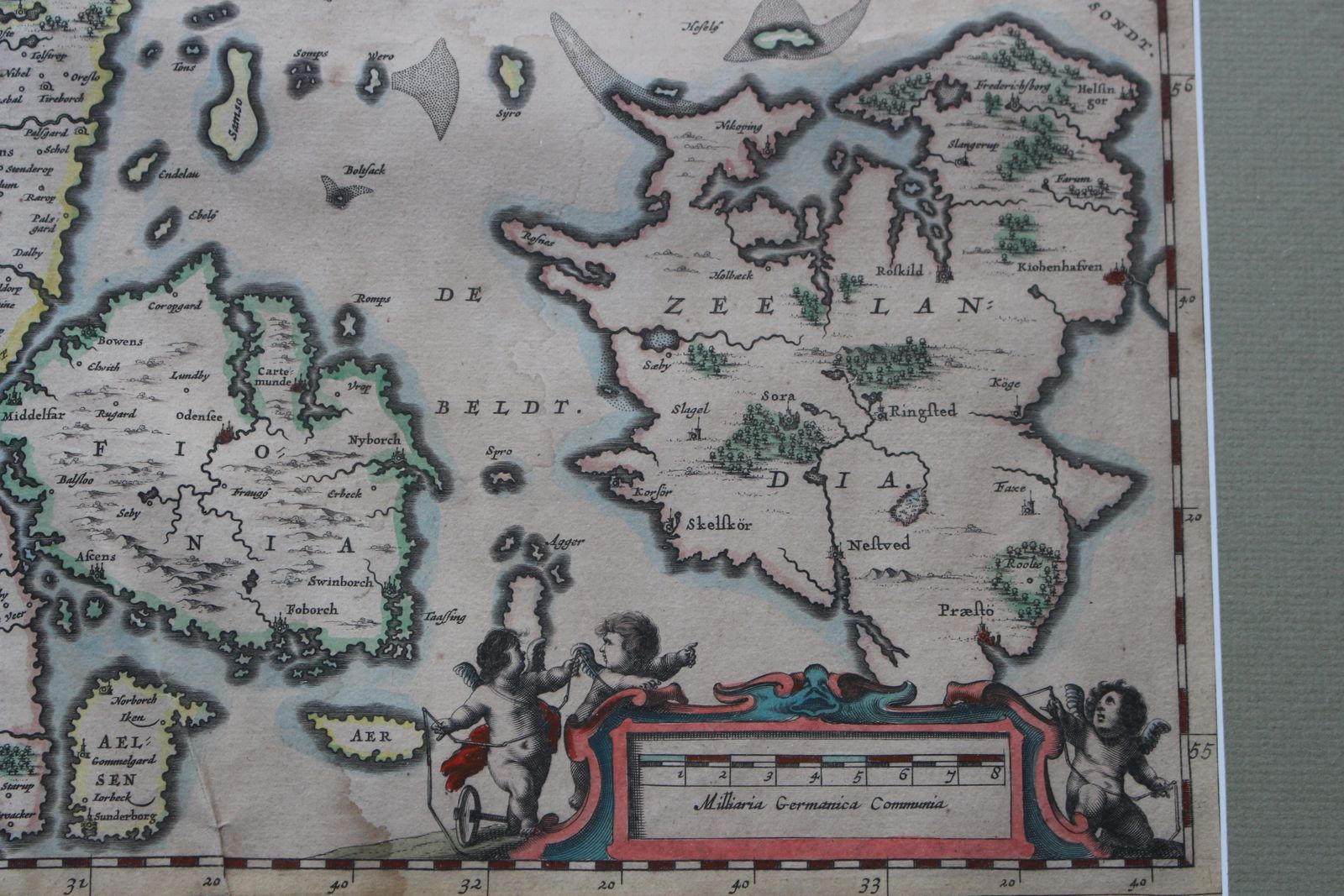1650 Map Of Jutland ~ Denmark, 'Totius Ivtiæ Generalis Accurata Delincatio' By Jan Jansson photo 240.0