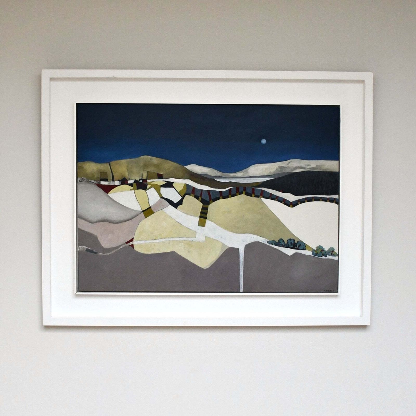 Abstract Landscape Painting By Teresa Lawton photo for sale