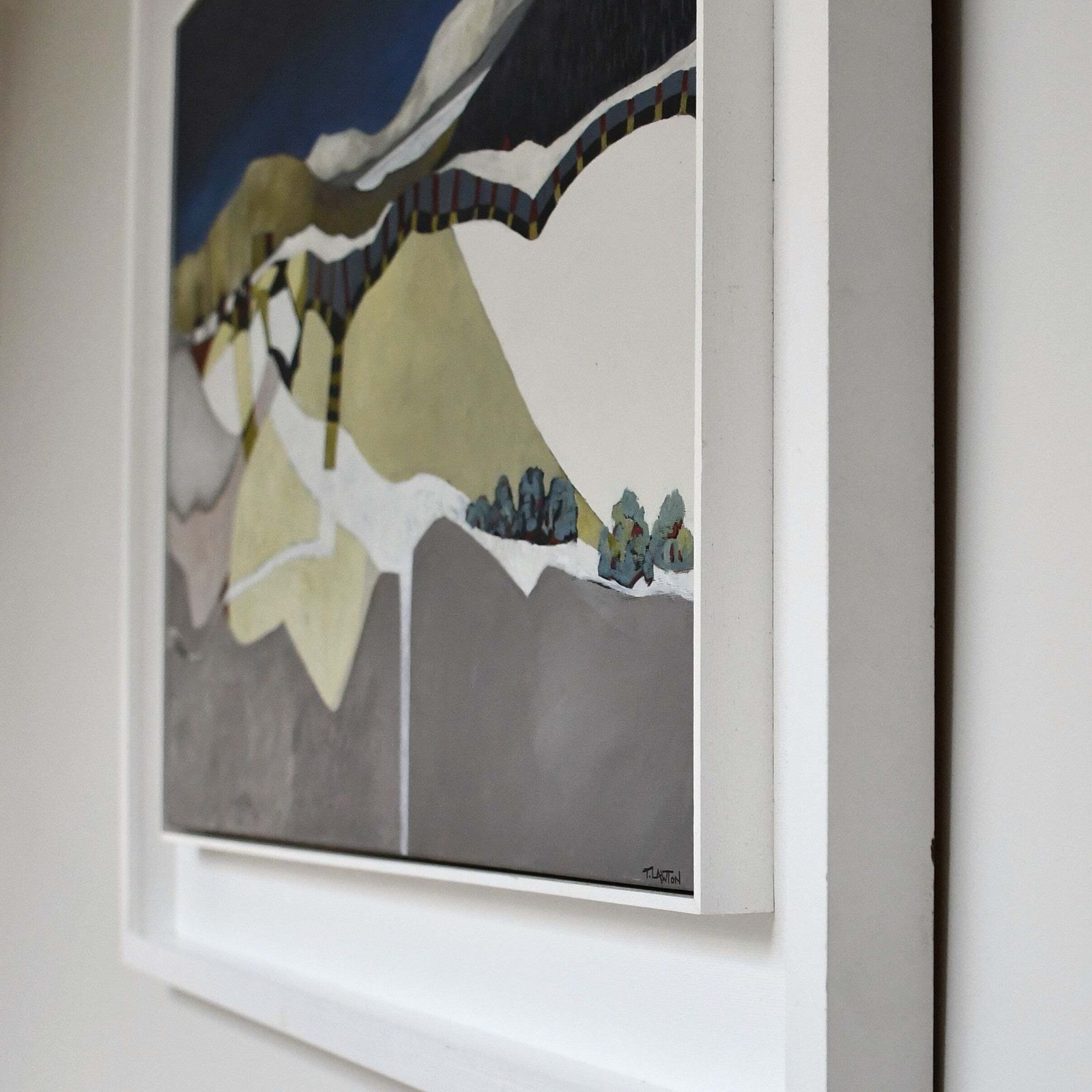 Abstract Landscape Painting By Teresa Lawton photo 1525.0
