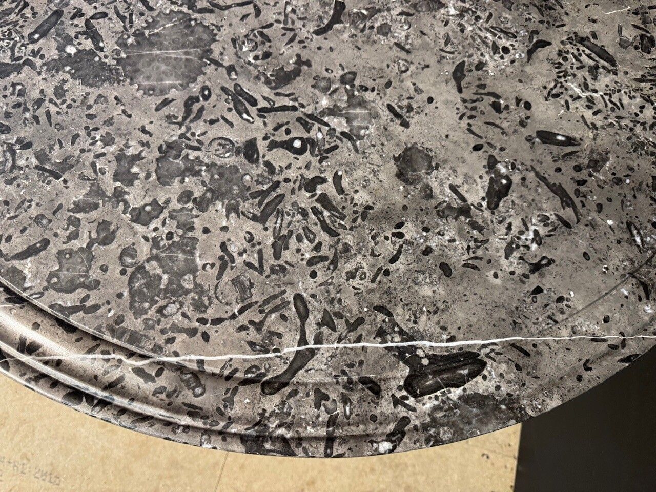 French Round Gueridon Centre Table photo vinterior