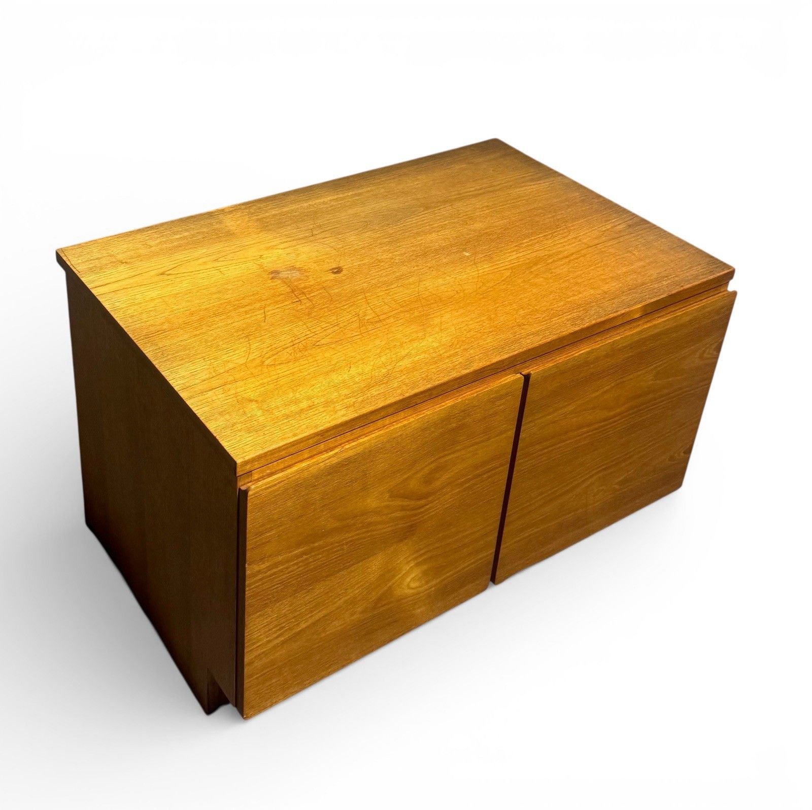 Teak Beaver And Tapley Media Unit Cupboard Cabinet Mid Century Retro C1970s photo for sale