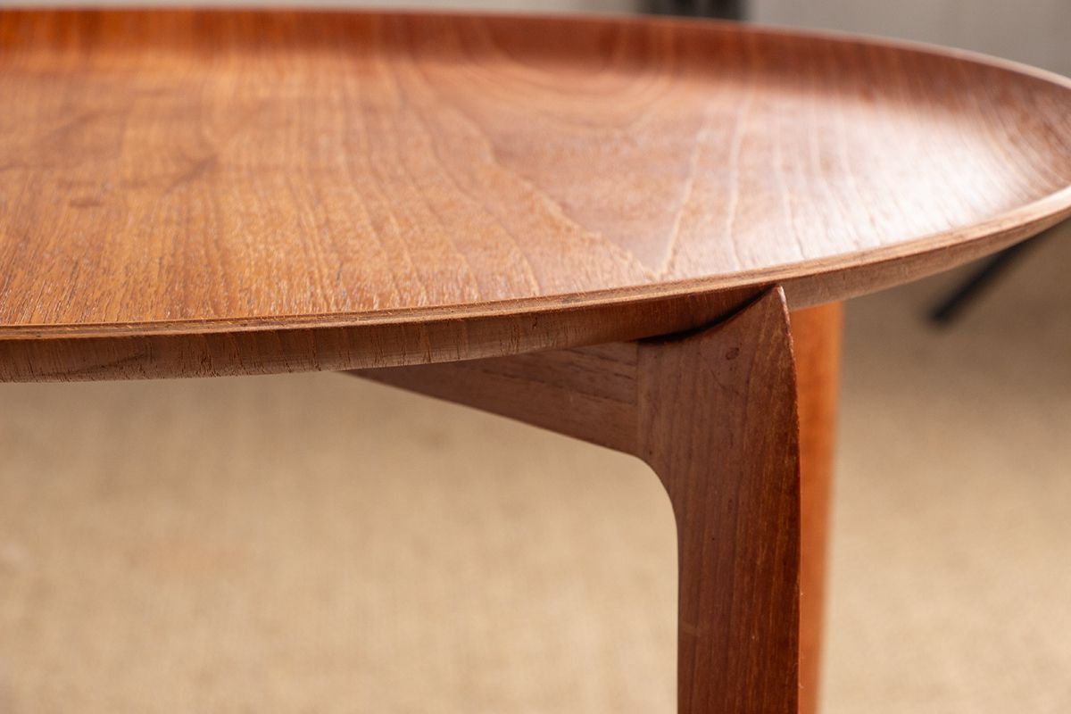 Coffee Table, Folding, Danish Teak, Model 4508 By Engholm And Willumsen For Fritz Hansen, 1960s. photo 1200.0
