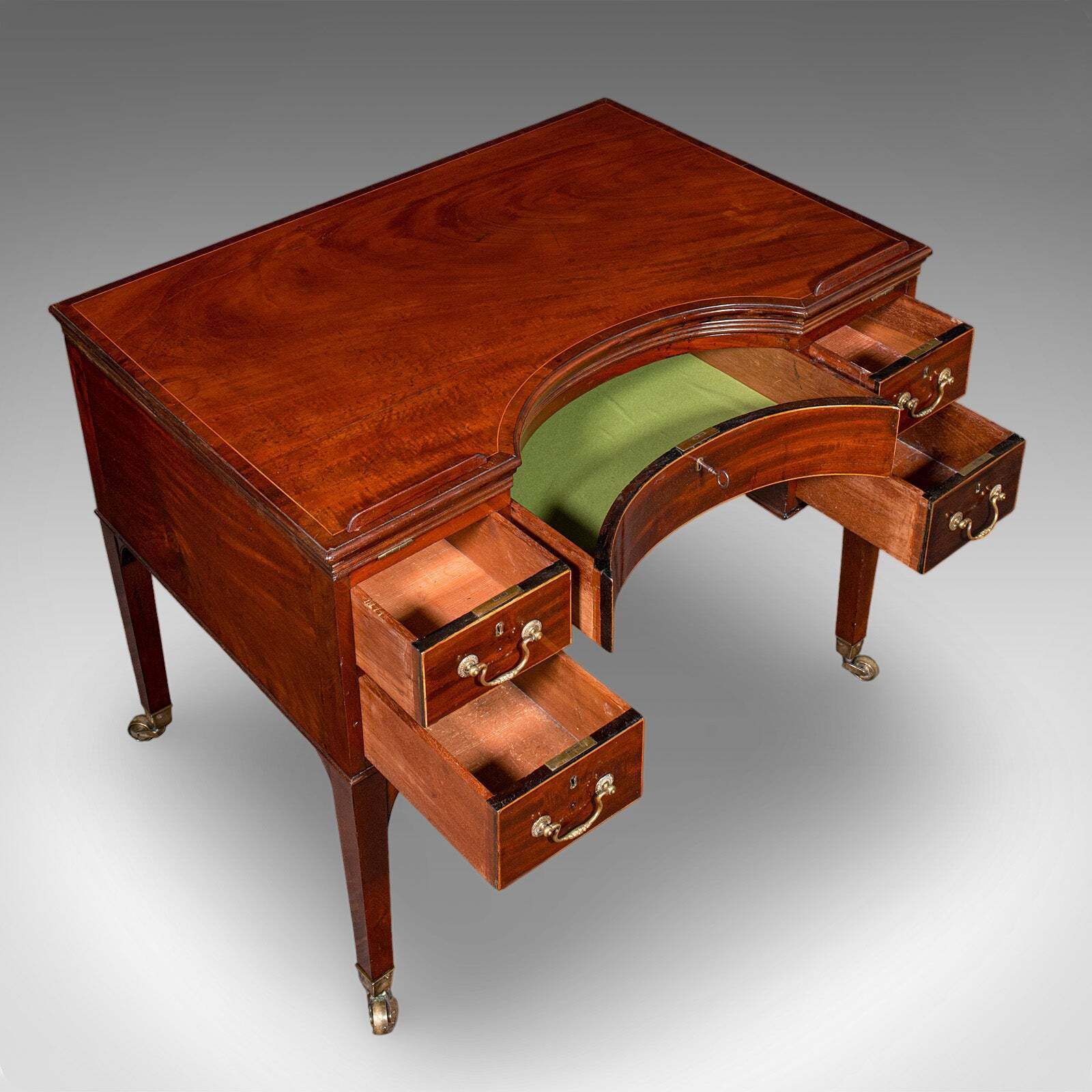 photo furniture Tall Antique Architect's Riser Desk, English, Metamorphic, Cartographer, Regency
