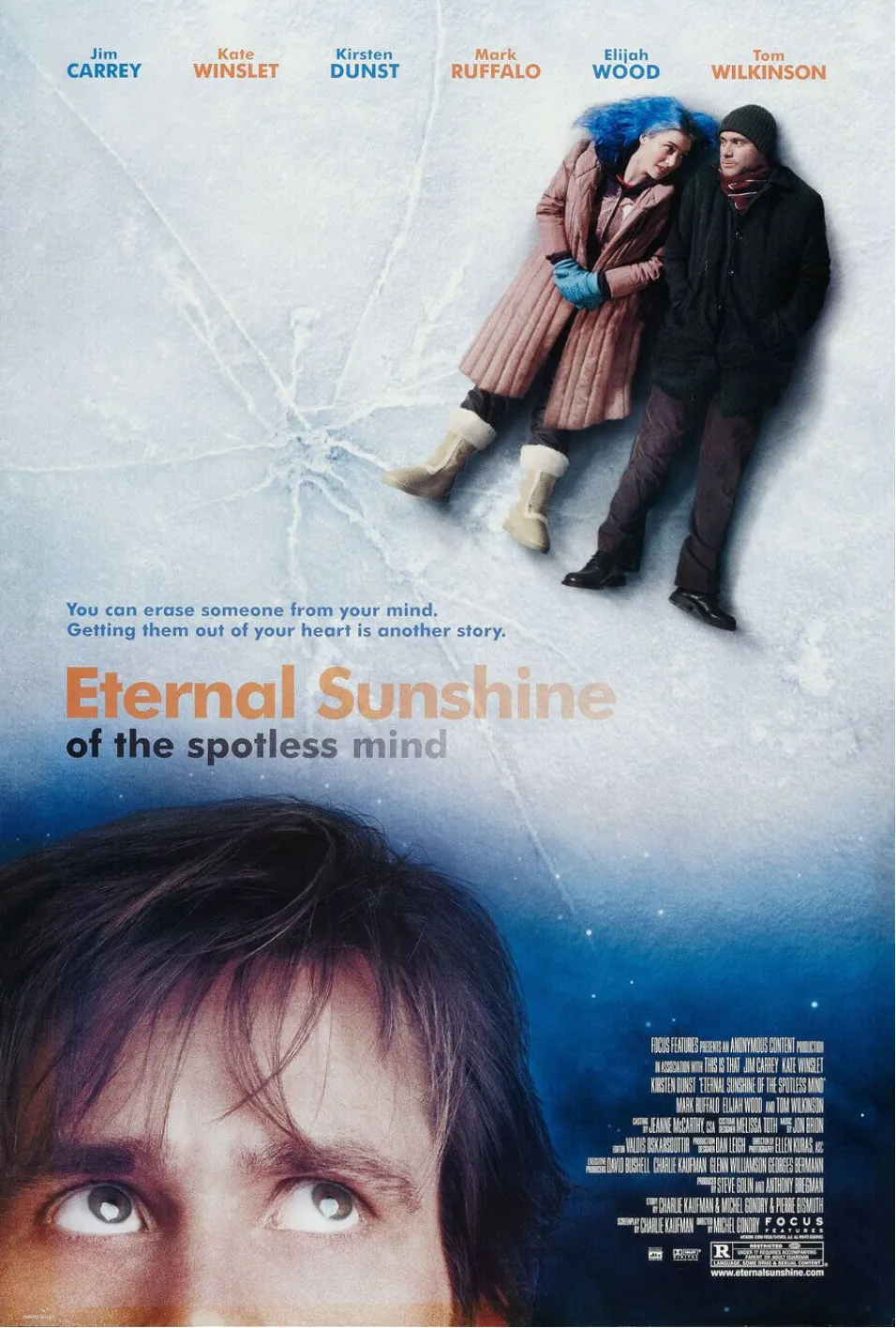 Eternal Sunshine Of A Spotless Mind Original 2004 U.S One Sheet Poster