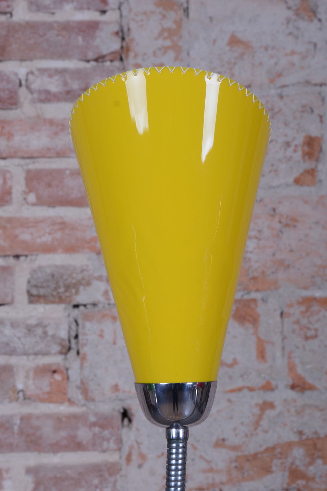 photo furniture Restored Mid Century Floor Lamp, By Lidokov Boskovice, Chrome, Czech, 1950s
