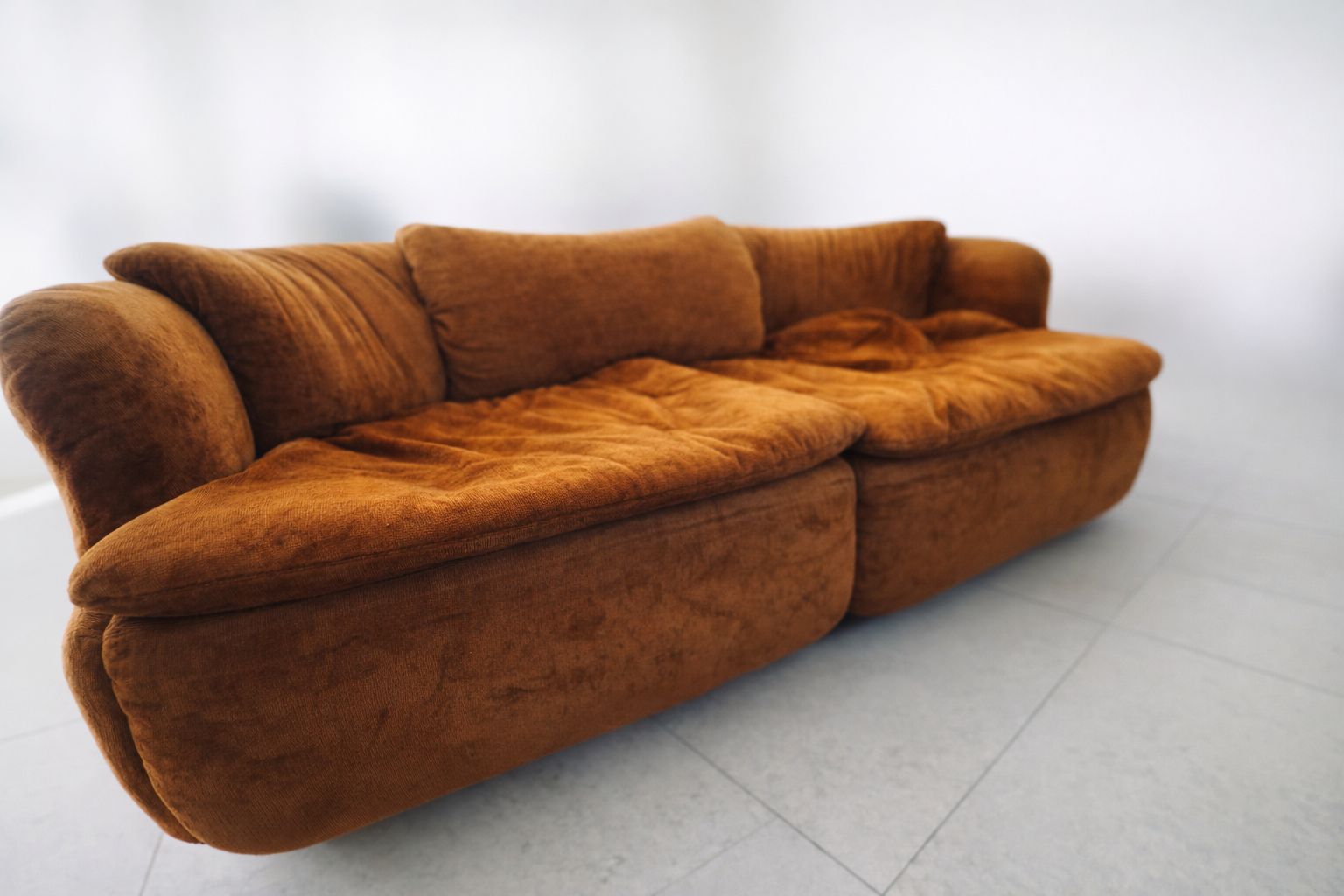 Confidential Sofa By Alberto Rosselli For Saporiti, 1970s