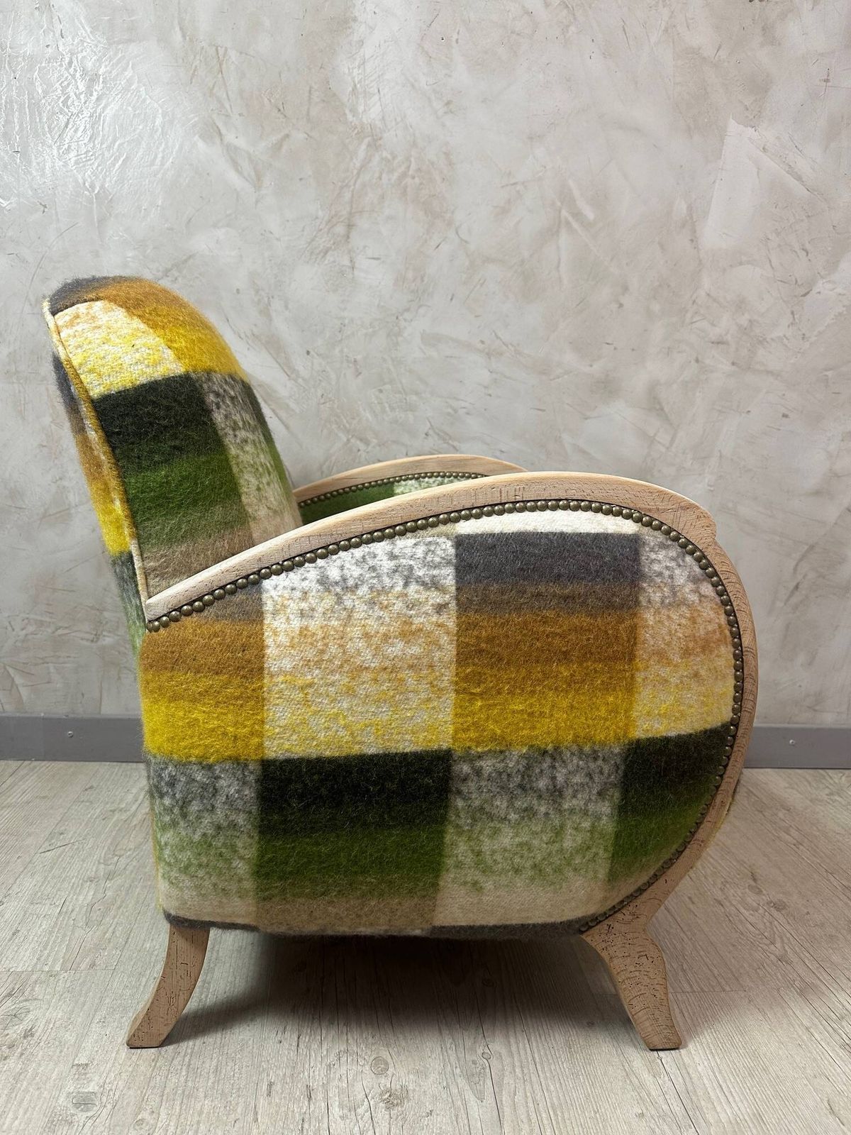 Refurbished Club Chair, Traditional photo vinterior