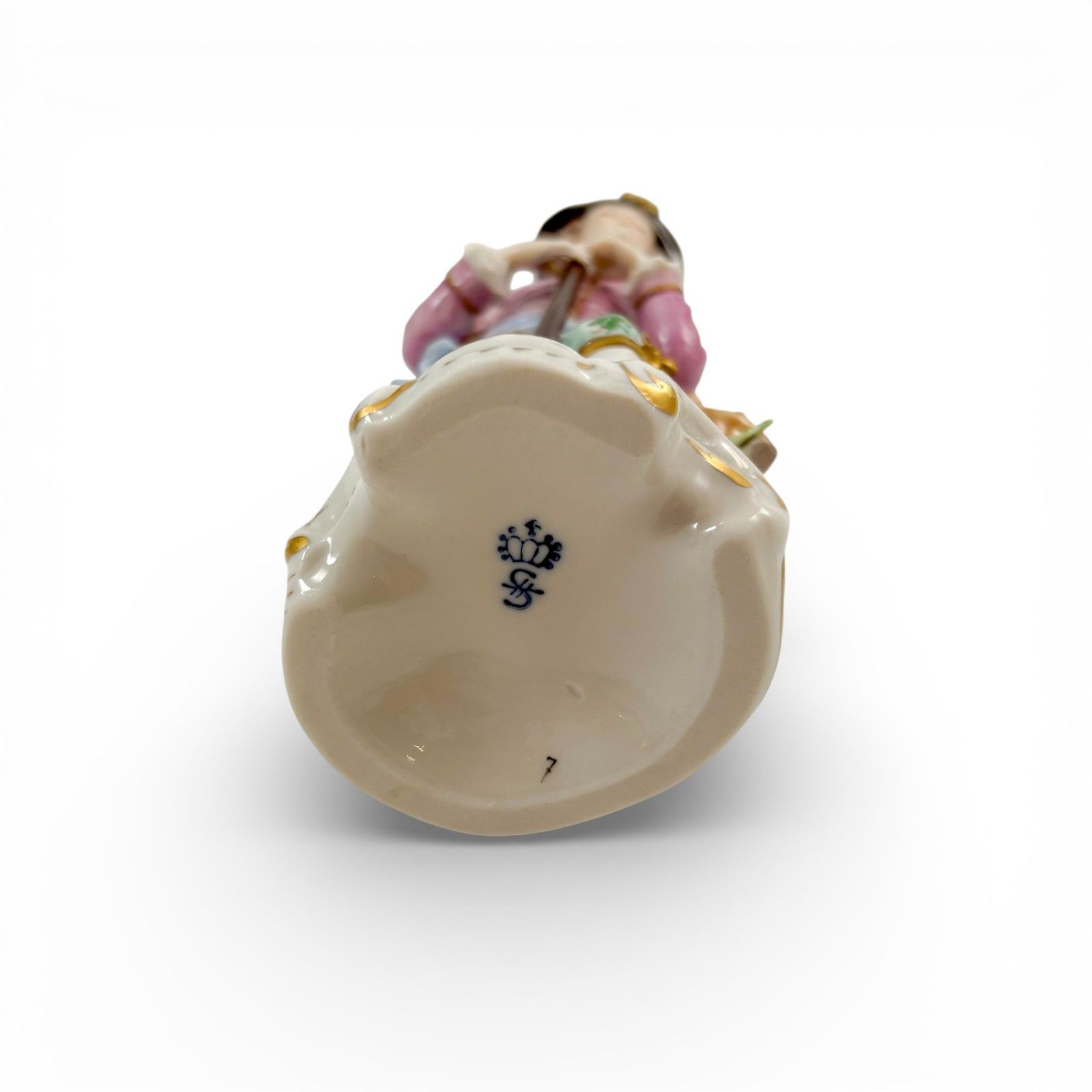 Antique German Sitzendorf Porcelain Figurines Pair Floral Sellers C.1930s photo buy