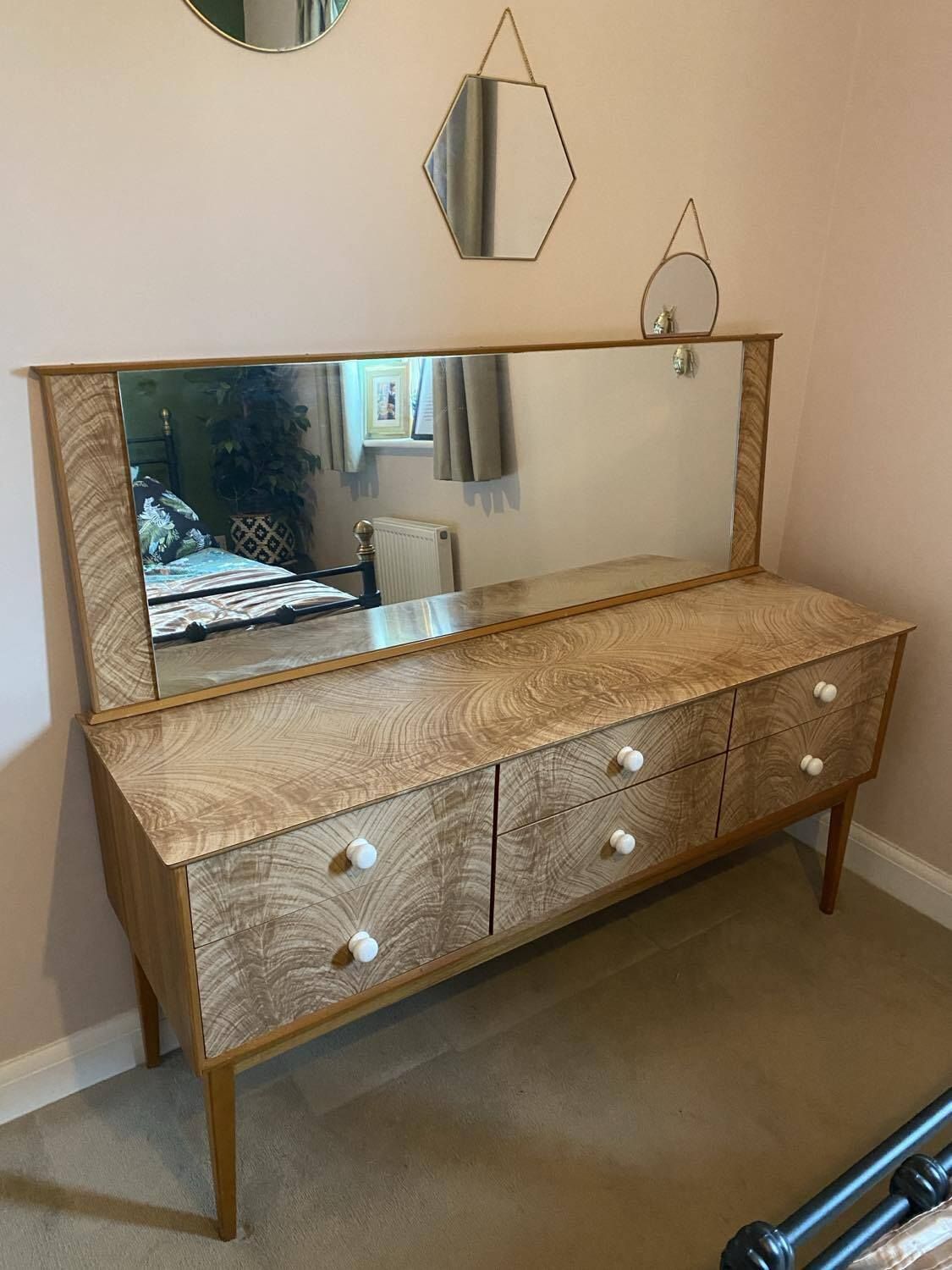 Midcentury Formica Dressing Table