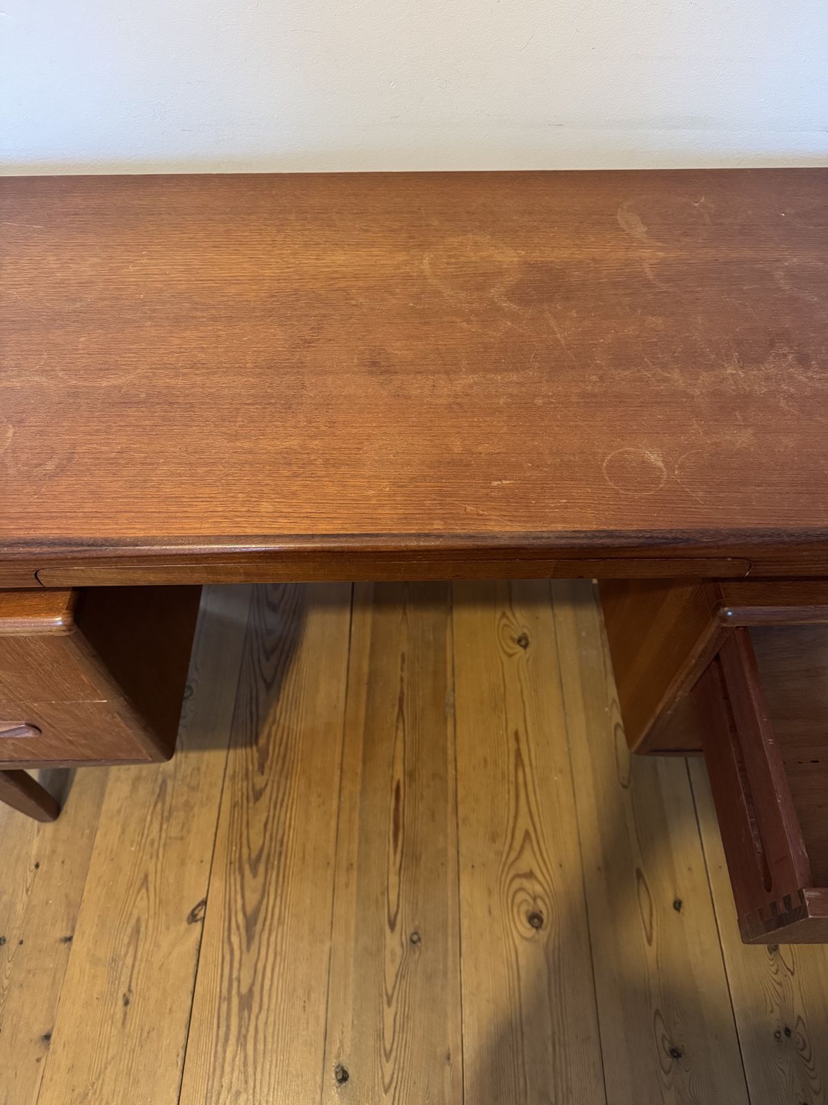 G Plan Fresco Teak Desk With Hidden Drawer   Price Dropped 200 photo furniture