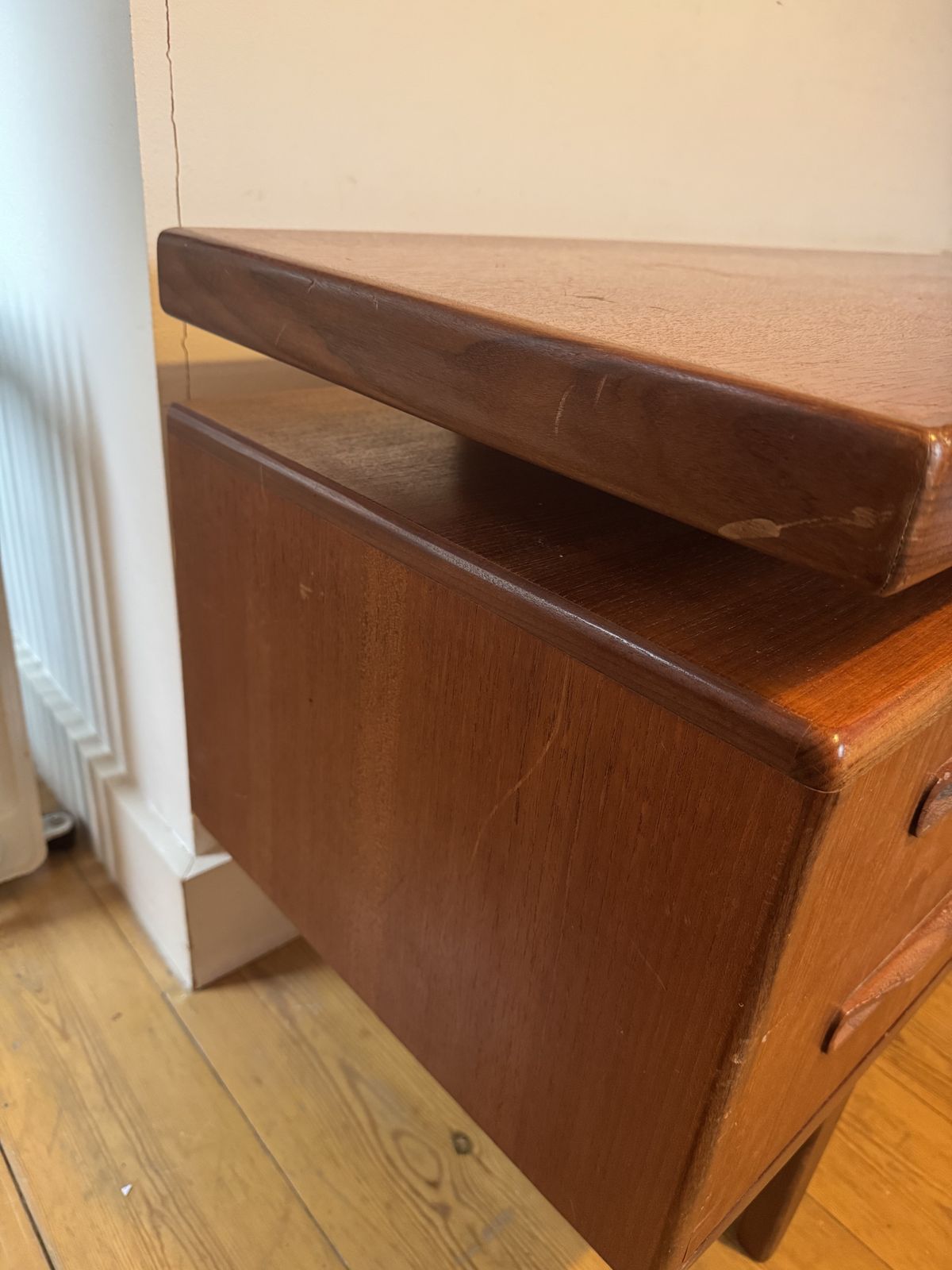 G Plan Fresco Teak Desk With Hidden Drawer   Price Dropped 200 photo vintage