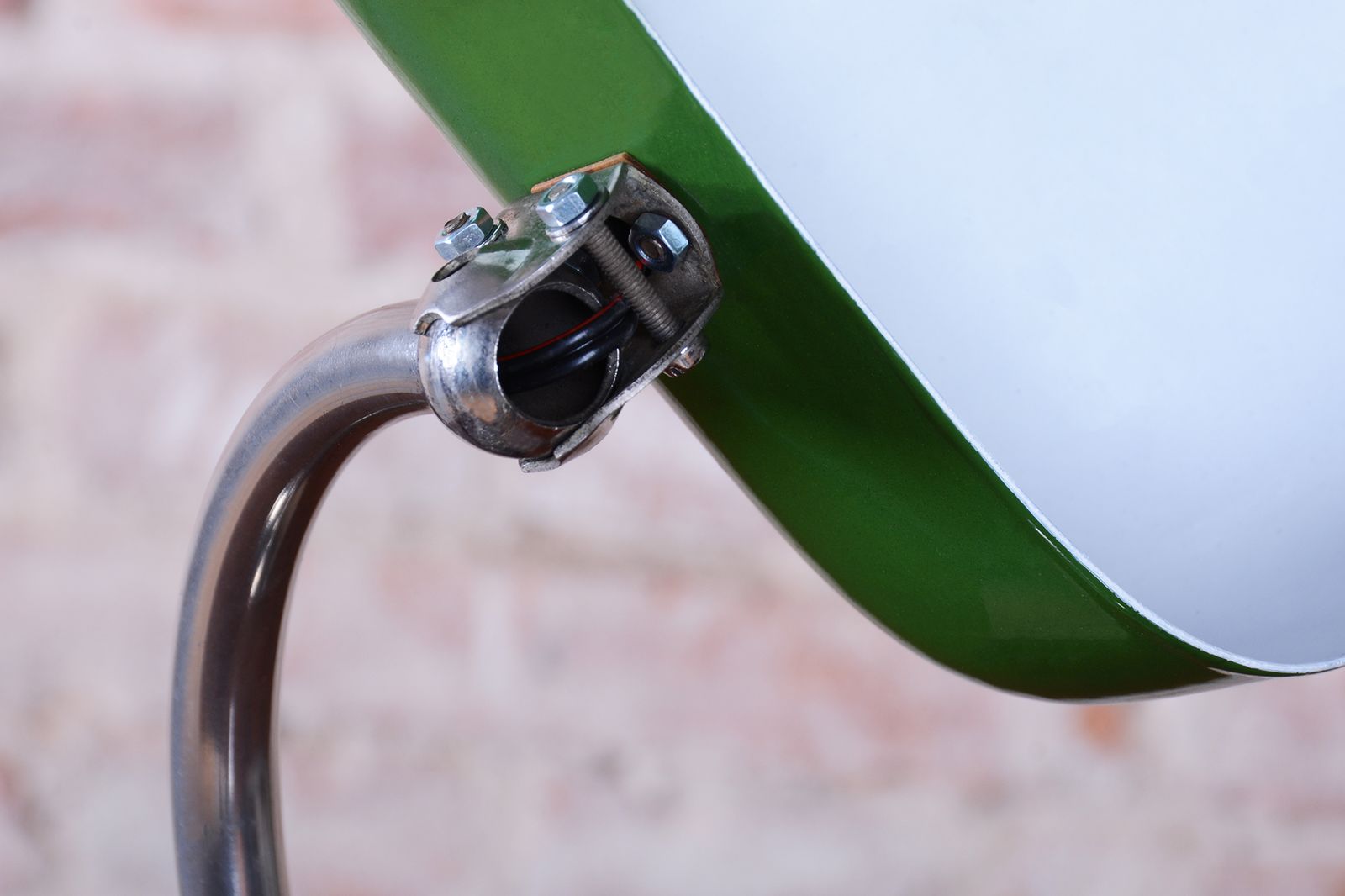 Restored Bauhaus Table Lamp, By Franta Anýž, Chrome, Steel, Czech, 1930s photo vinterior