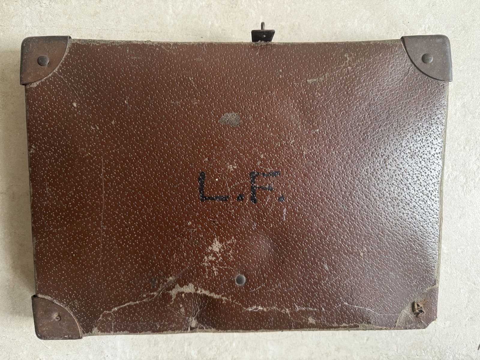 Pompey Lil   Early 20th Century Hand Illustrated Case Lining photo for sale