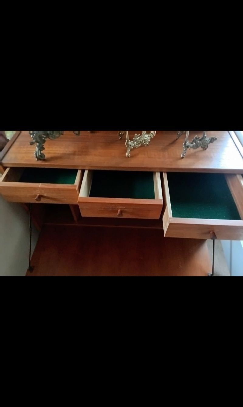Reduced ....... Erik Jensen Danish Secretaire Chest Of Drawers photo Furniture