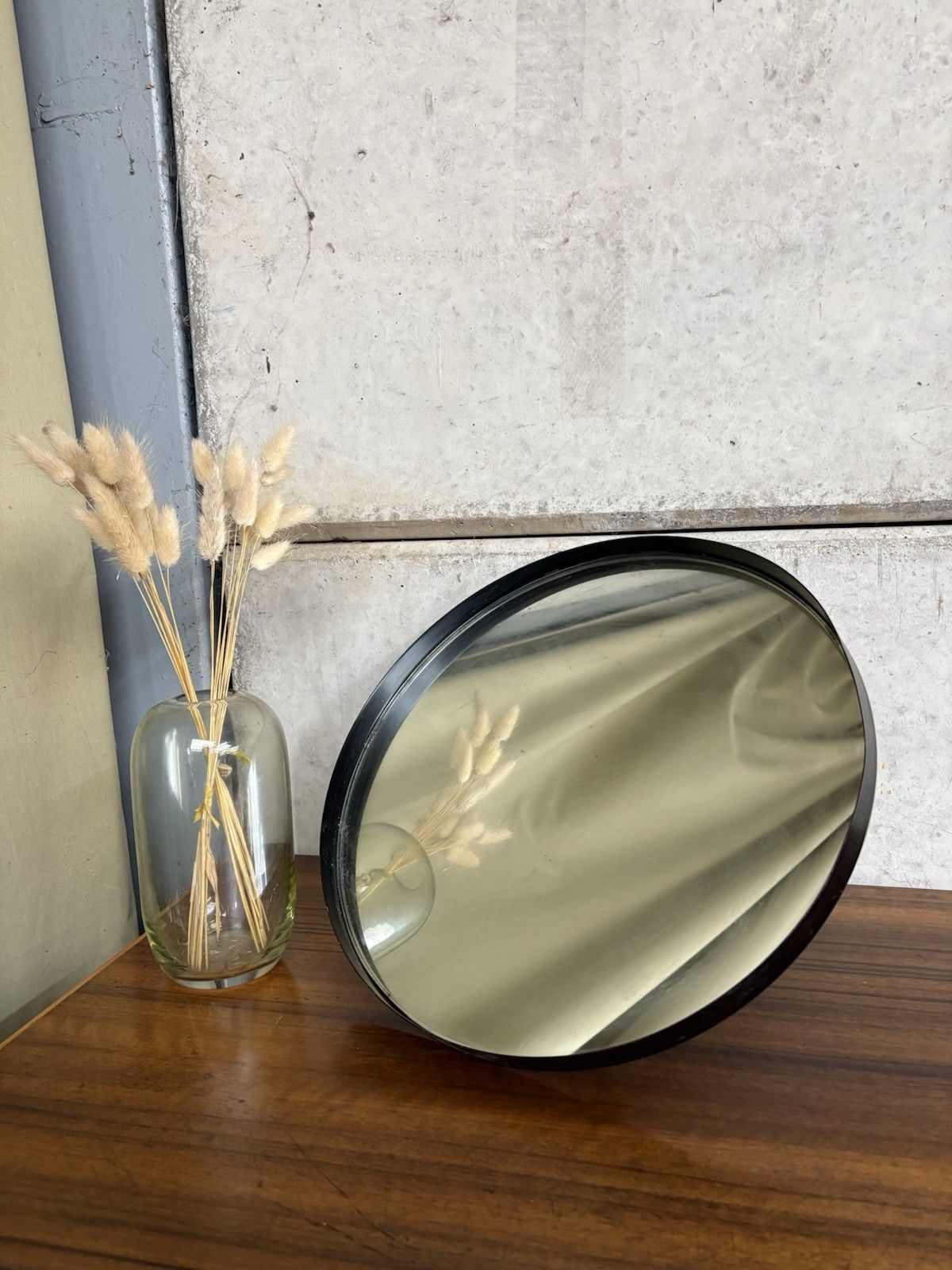 Vtg Mid Century Durlston Vanity Shaving Mirror Danish Retro Style R1038 photo furniture