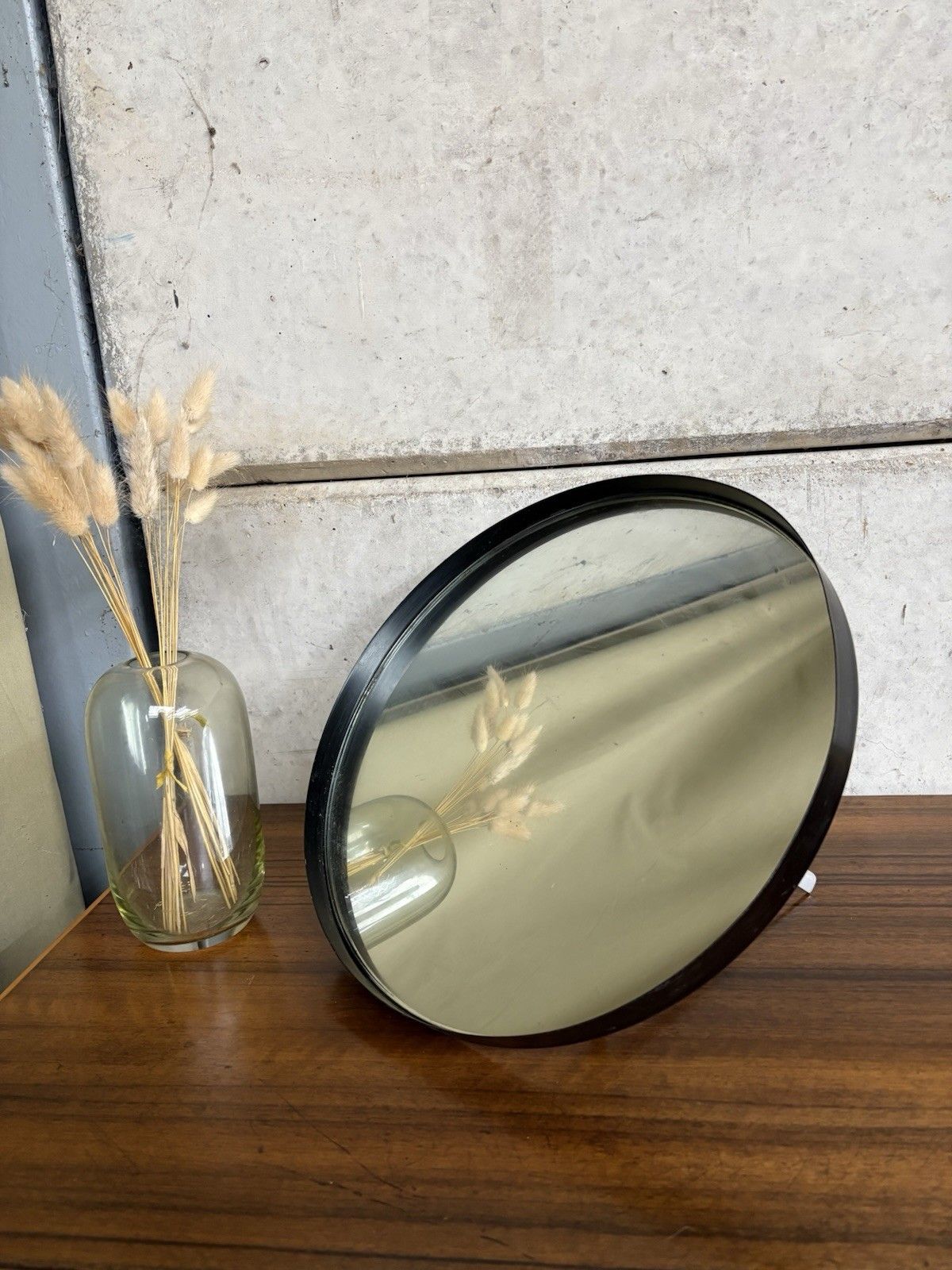 Vtg Mid Century Durlston Vanity Shaving Mirror Danish Retro Style R1038 photo for sale