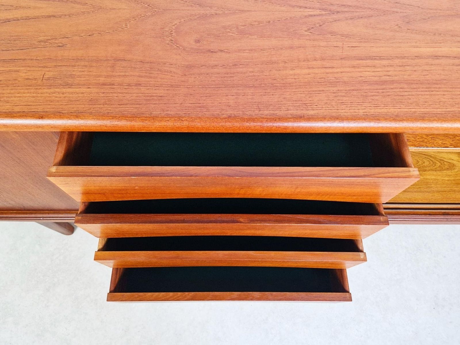 Gunni ømman For Axel Christiansen Danish Mid Century Teak Long Sideboard Credenza Pg018 photo buy