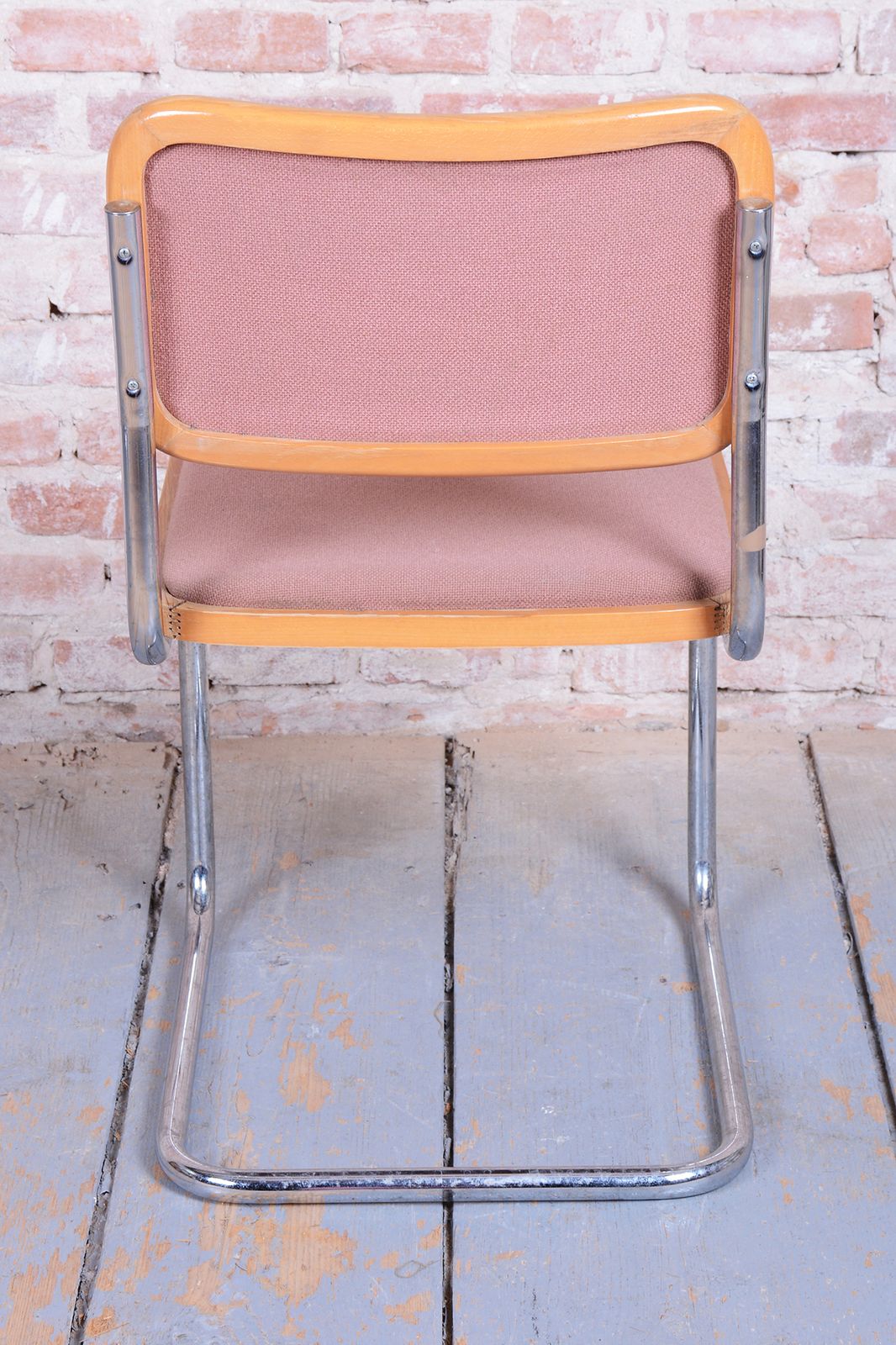 Set Of Four Original Bauhaus Cesca Chairs, By M. Breuer, Chrome, Italy, 1980s photo buy