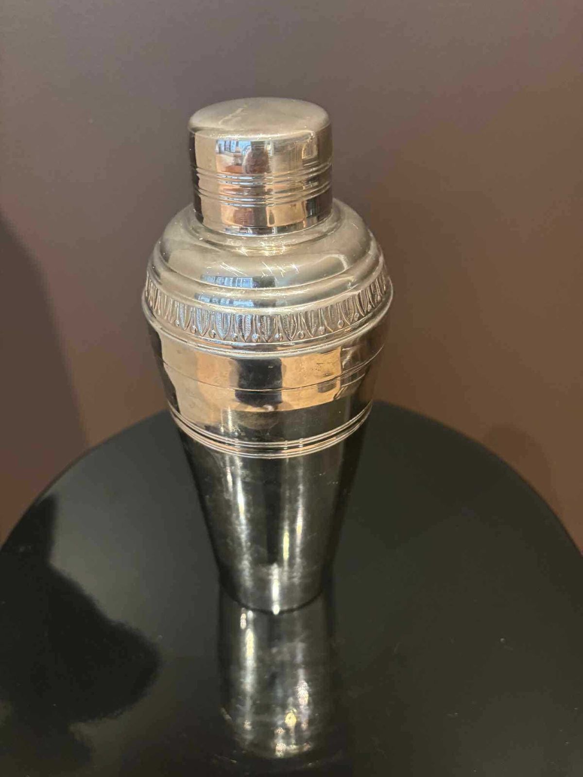 Guy Degrenne Cocktail Shaker: Mid Century Stainless Steel Barware photo Home Decor
