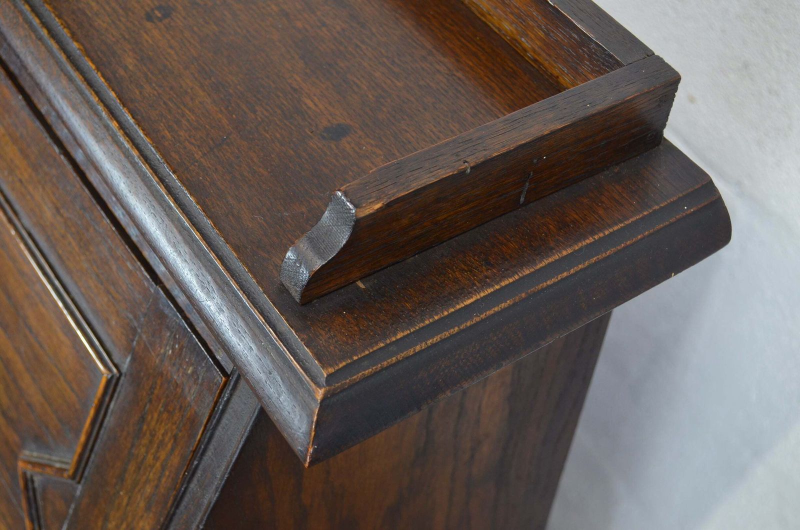 An Early 20th Century Oak Student's Bureau Writing Table photo vintage