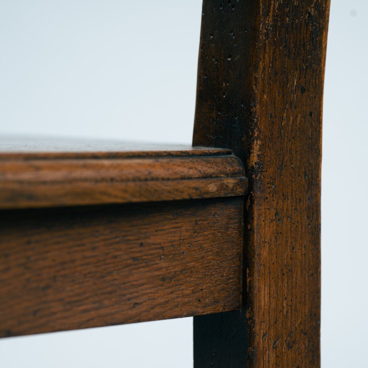 Spanish Walnut Hand Carved Dining Chairs, 1969, Set Of 6 photo for sale