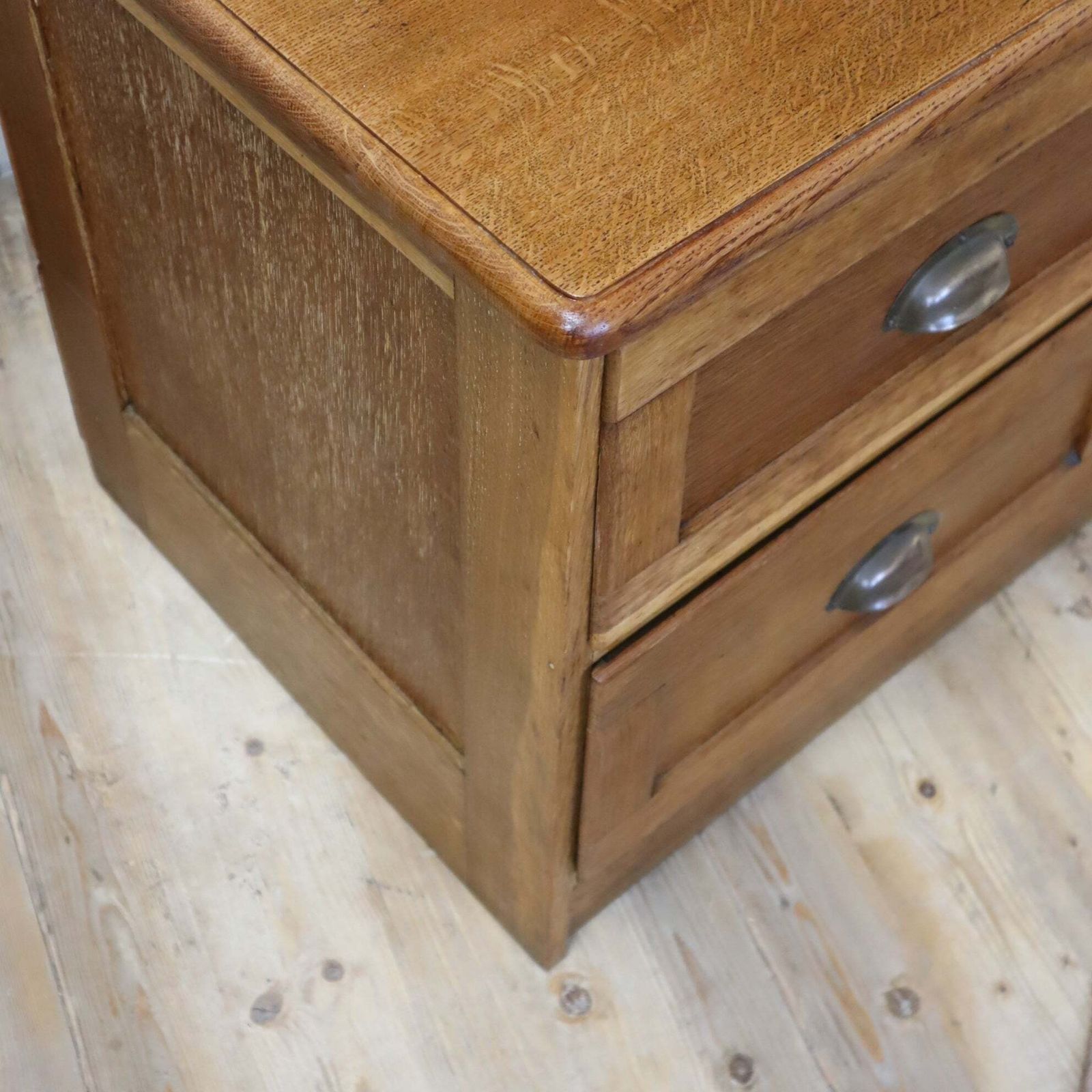 photo for sale Vintage Oak Solicitors Haberdashery Cabinet 2201k.
