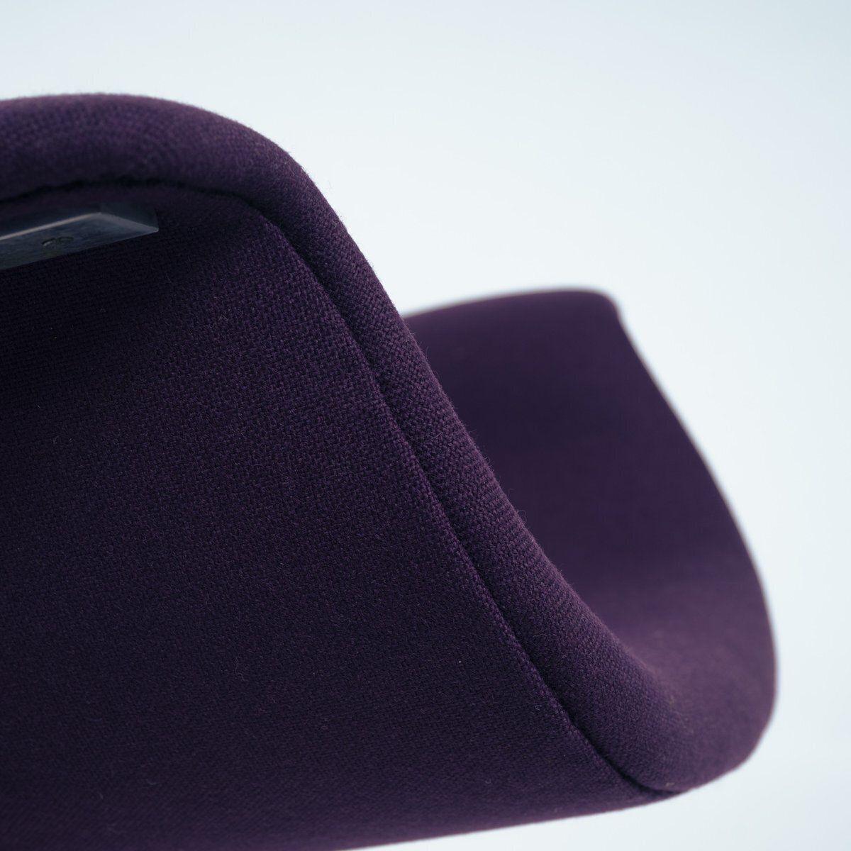 photo for sale Lounge Chair In Pink Wool On Steel Frame By Just B. Meijer For Kembo, 1960s