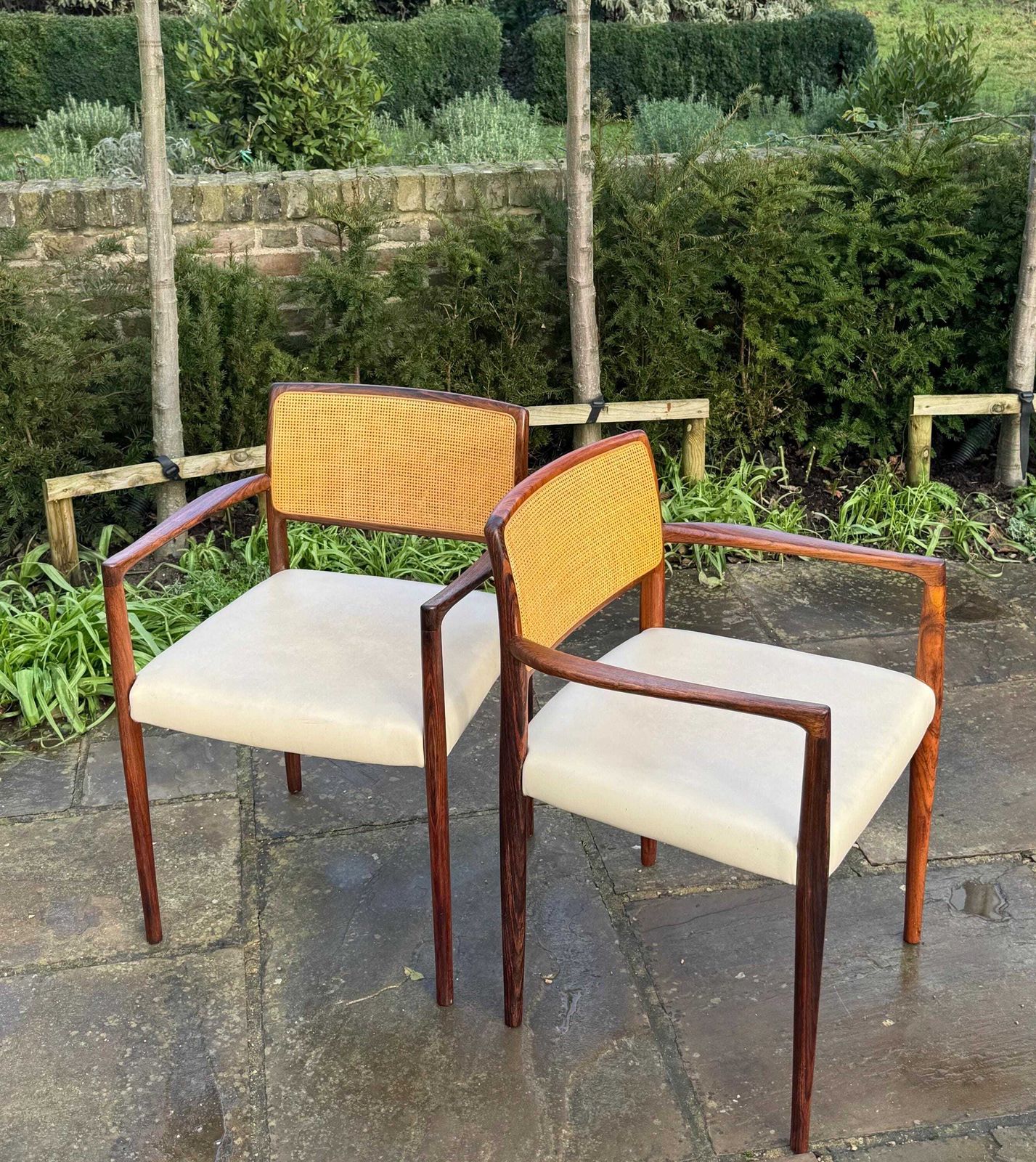 Danish Rosewood Set Of Eight Dining Chairs By Niels Otto Moller 1960. photo furniture