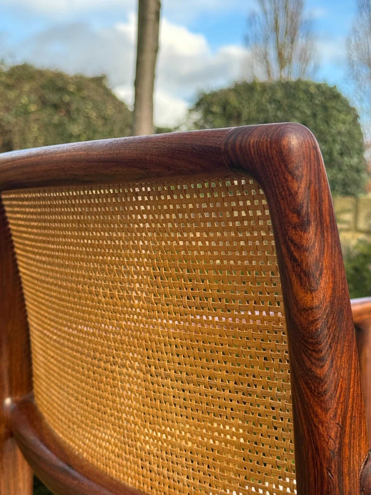 photo furniture Danish Rosewood Set Of Eight Dining Chairs By Niels Otto Moller 1960.