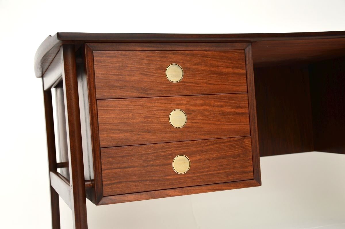 Danish Vintage Rosewood Executive Desk photo Furniture