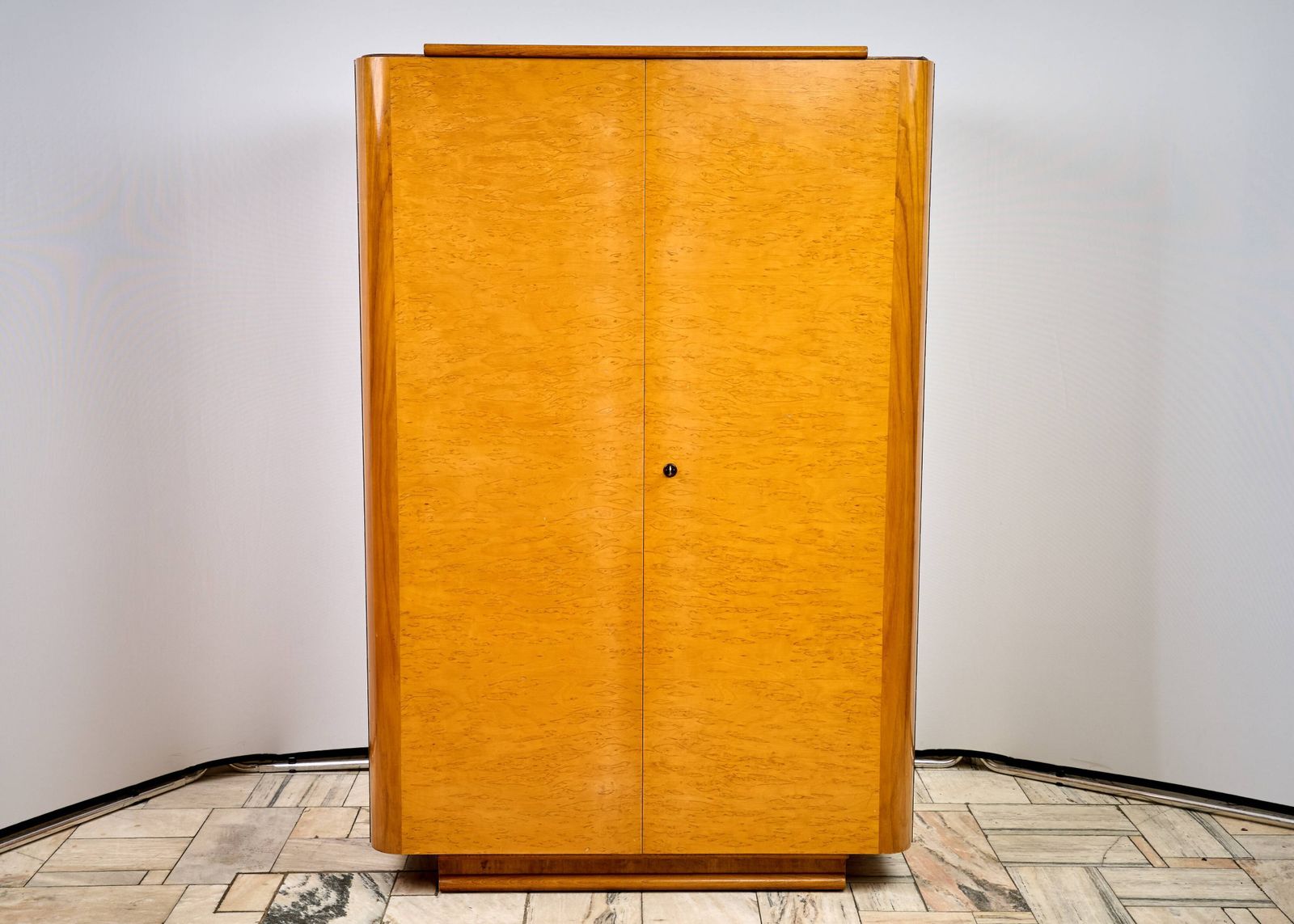 Art Déco Wardrobe By Jindřich Halabala, 1960s, Czechoslovakia photo furniture