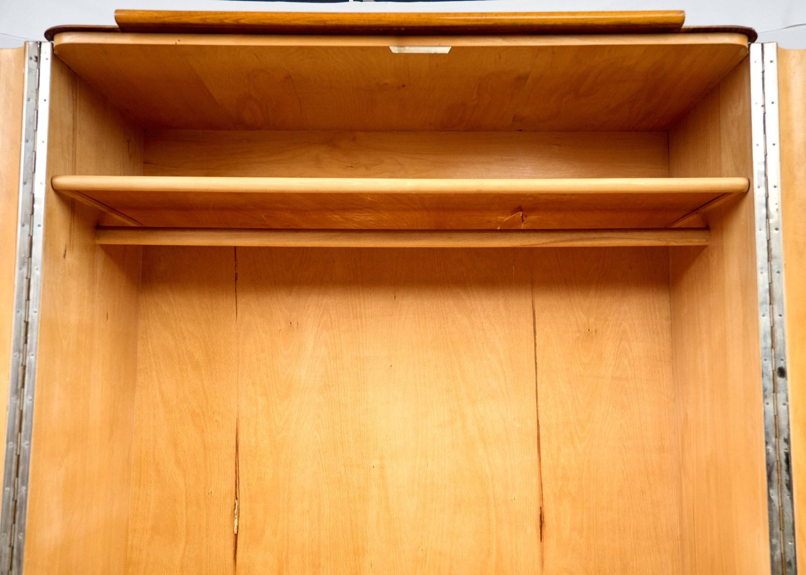 Art Déco Wardrobe By Jindřich Halabala, 1960s, Czechoslovakia photo vinterior