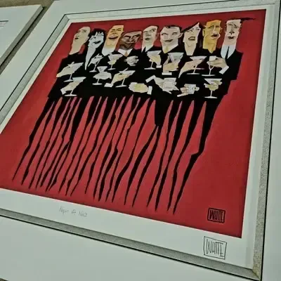 600.0 Todd White, 'Night At Nic's', Large Limited Edition Colour Print 69/295, Signed photo