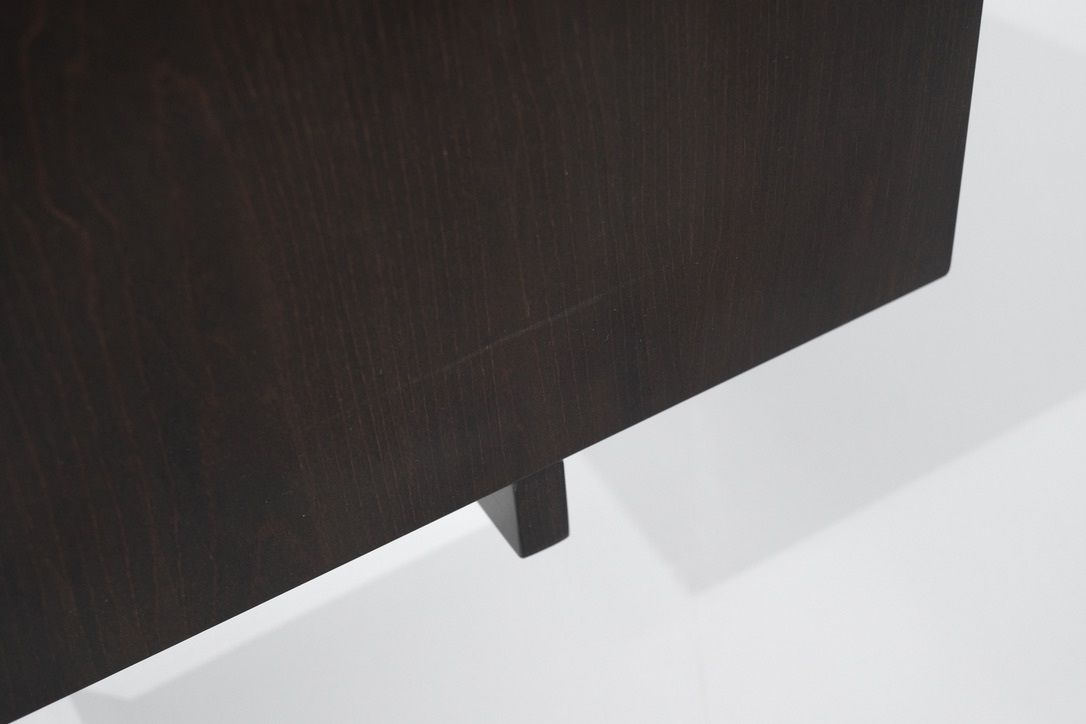photo buy Desk " Canaan " In Wood And Leather By Marcel Breuer For Gavina, Italy 1950s.