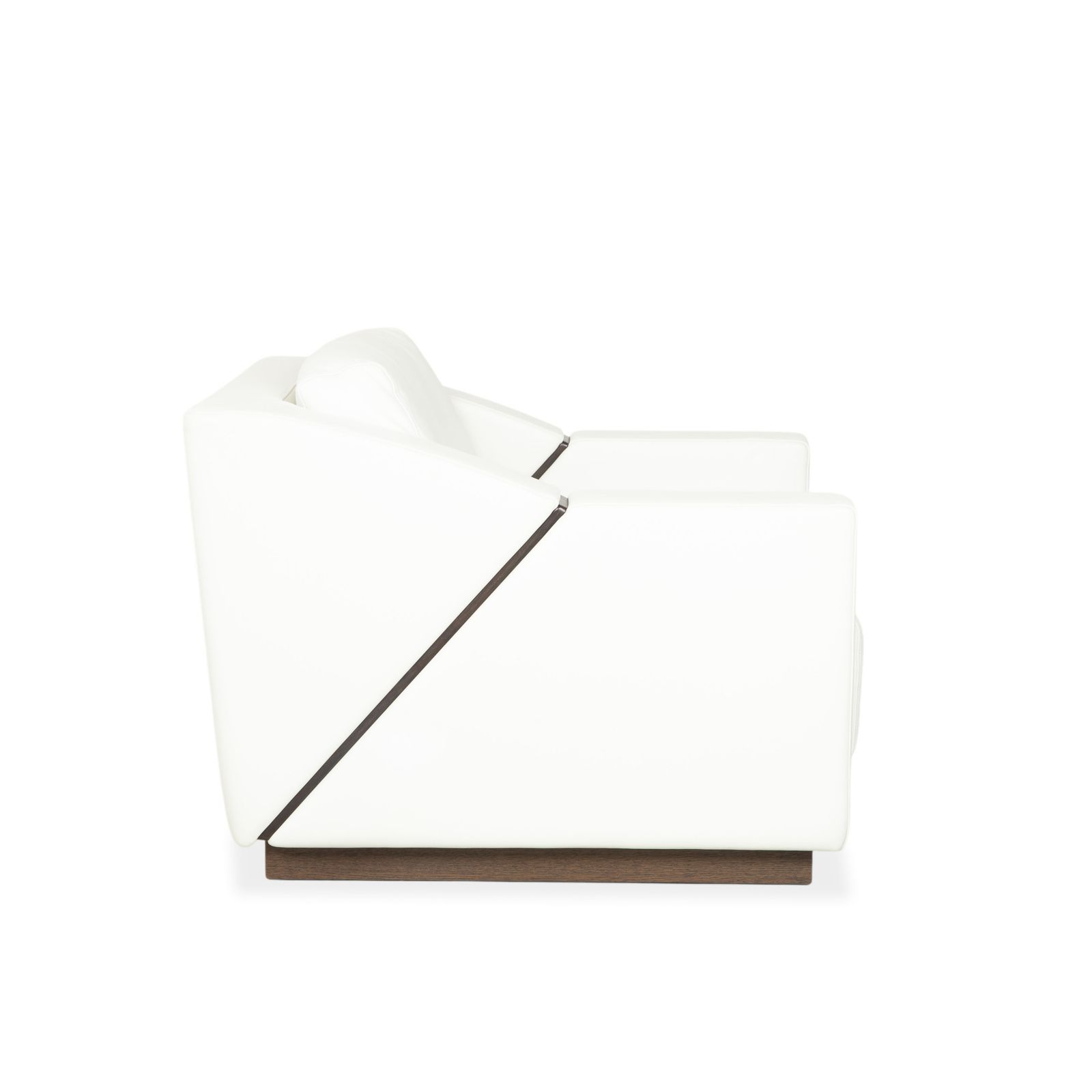 photo for sale Rolf Benz 350 Leather Armchair White Cream