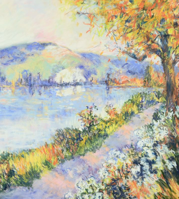 Edge Of The Seine In Autumn photo Art