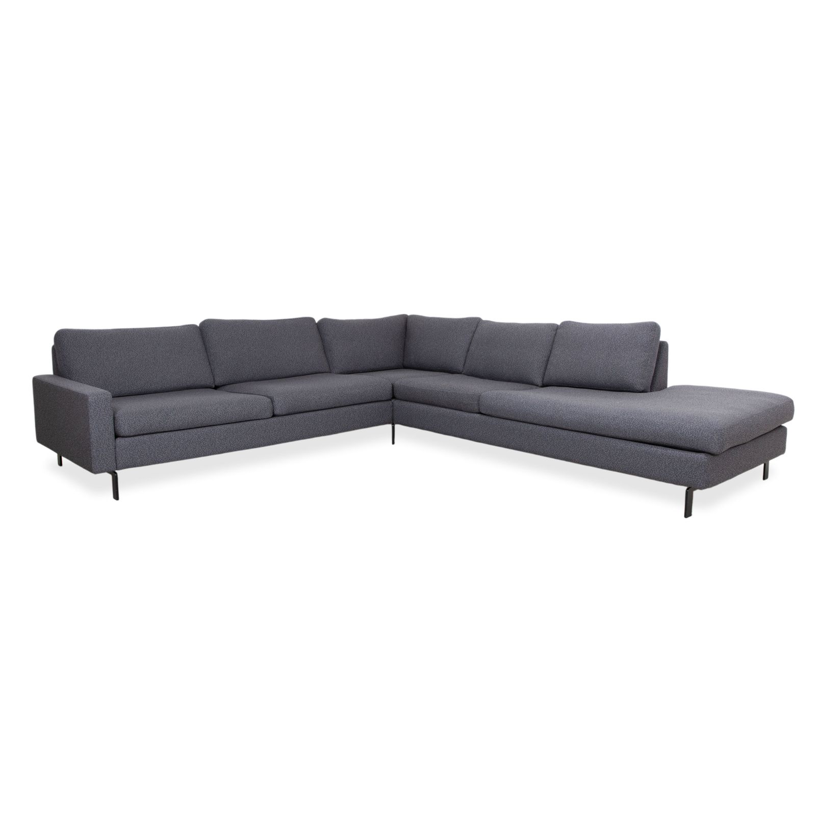 Cor Conseta Fabric Corner Sofa Grey