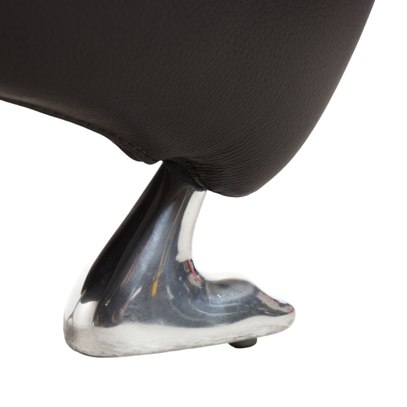 Leolux Papageno Leren Fauteuil Zwart photo vinterior